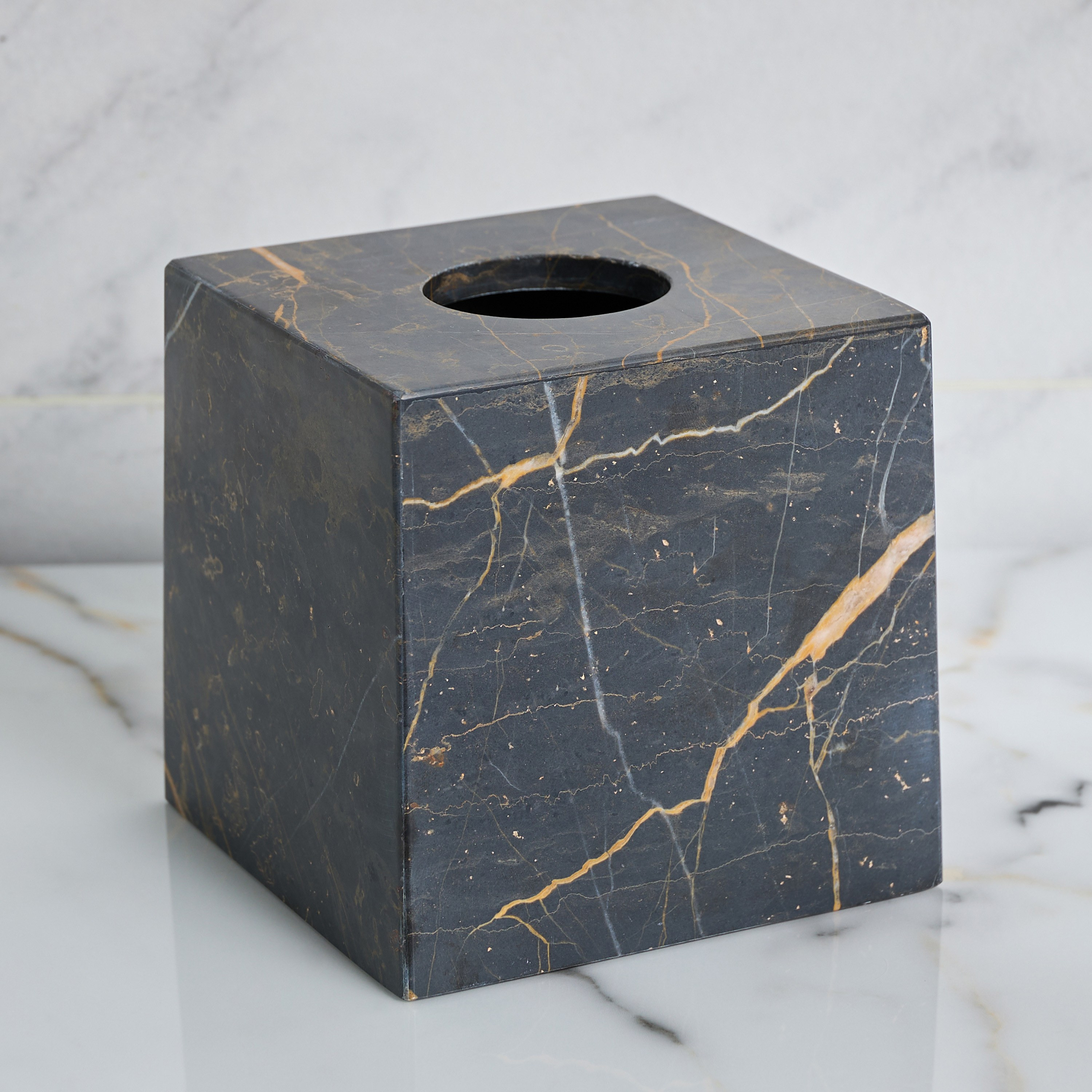 حامل مناديل - شارون-household-bathandlaundry-bathaccessories-tissueboxesandcottonjars-image-2