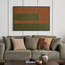 لوحة جدارية كانفاس مؤطرة بتصميم شراشيب - زيمون - 120x80 سم-household-walldecorandmirrors-wallart-image-1