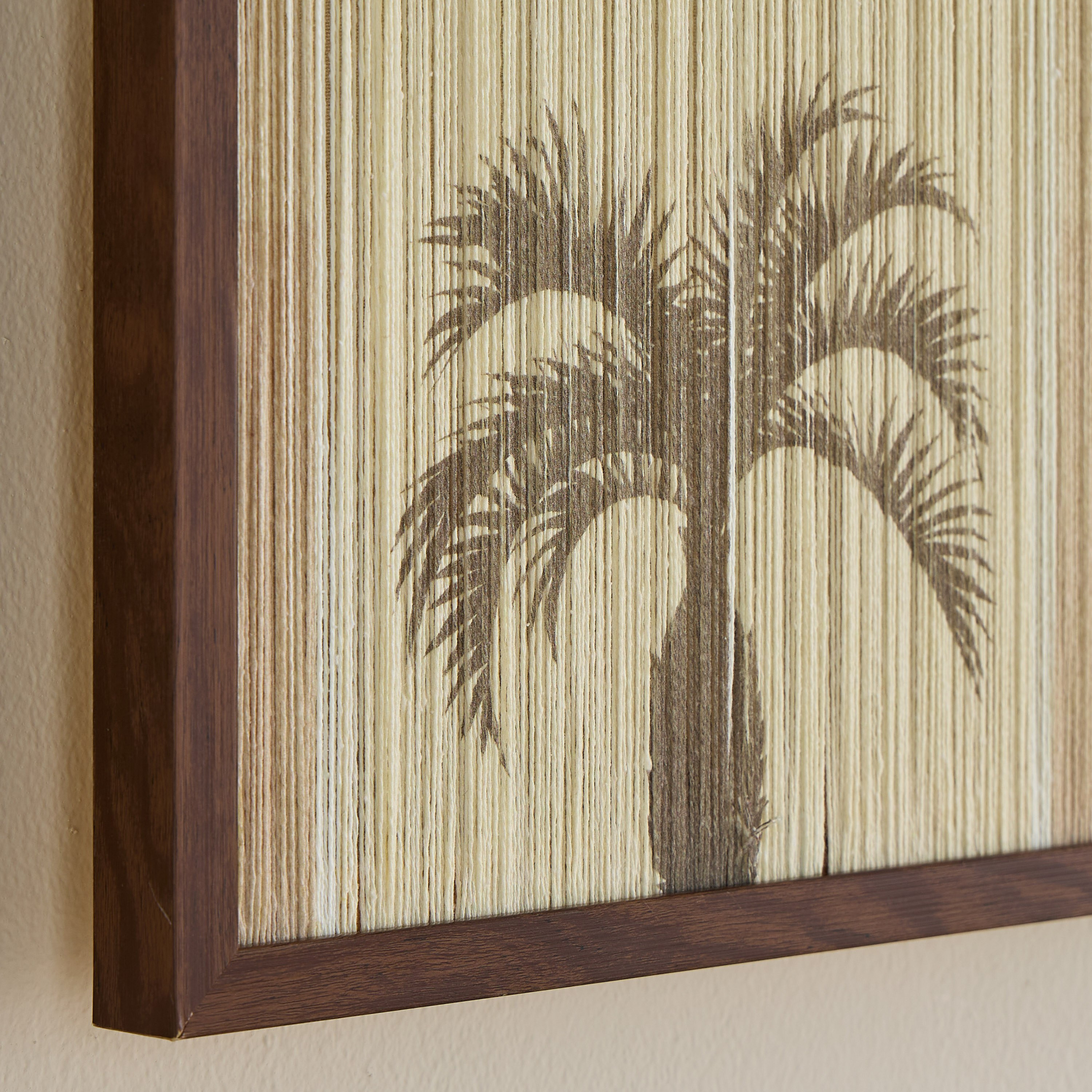 Samaha Framed Tassel Canvas Wall Art - 120x80 cm-household-walldecorandmirrors-wallart-image-2