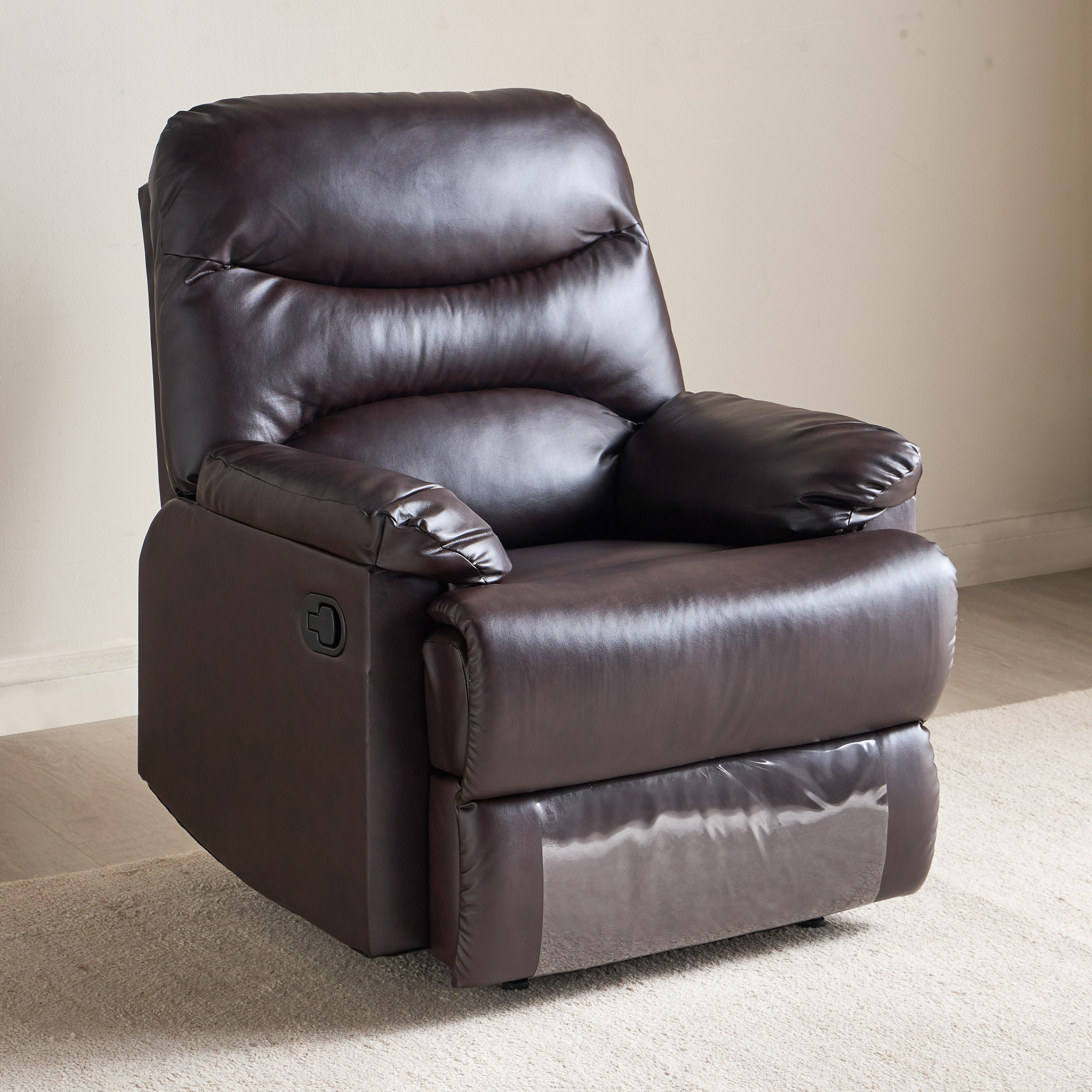 Christiano Faux Leather Recliner