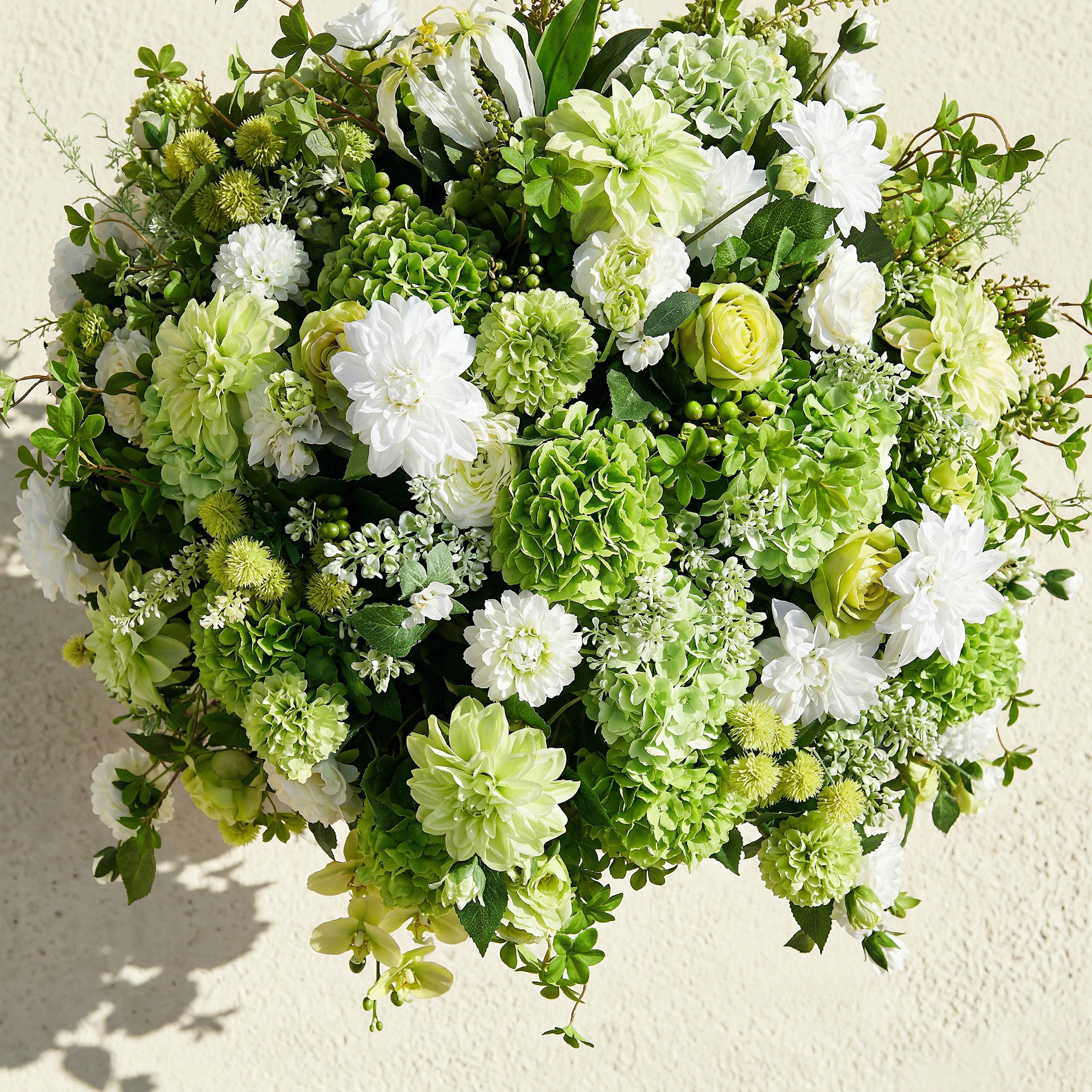 تنسيق زهور متنوع مع إناء - شانتيلي - 130 سم-household-gardenandoutdoor-artificialflowersandplants-flowers-image-2