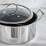 كسرولة ستانلس ستيل ثلاثية الطبقات - ماستر برو - 5.2 لتر-household-kitchen-cookware-potsandpans-image-2