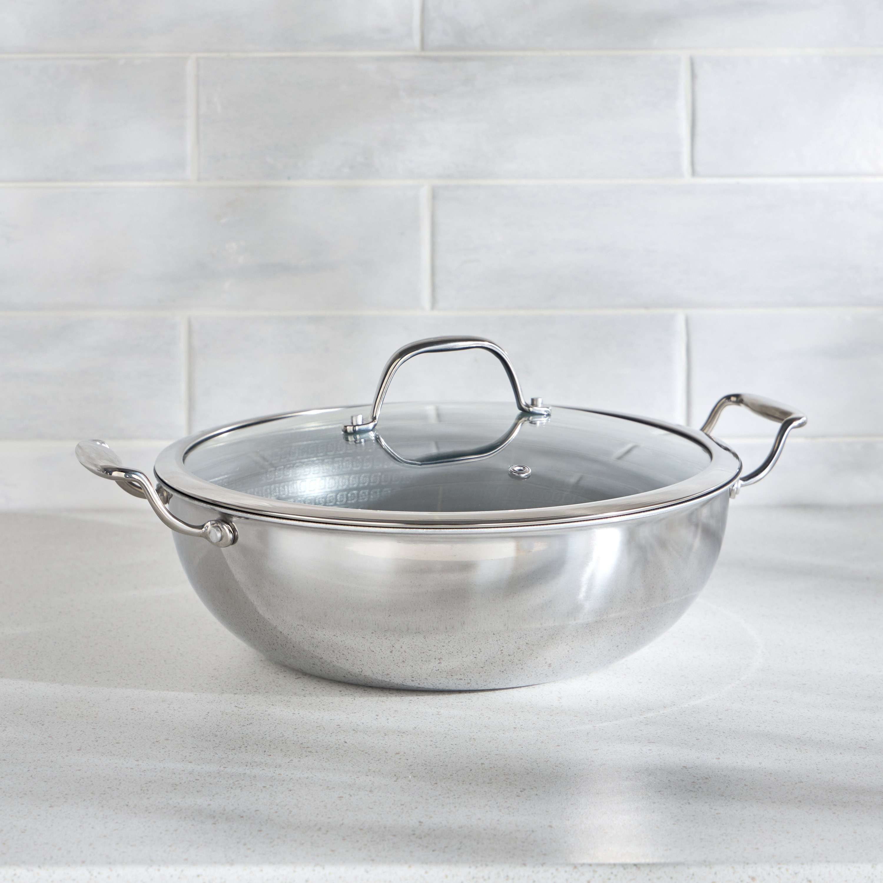 Master Pro Triply Stainless Steel Kadai - 4.1 L