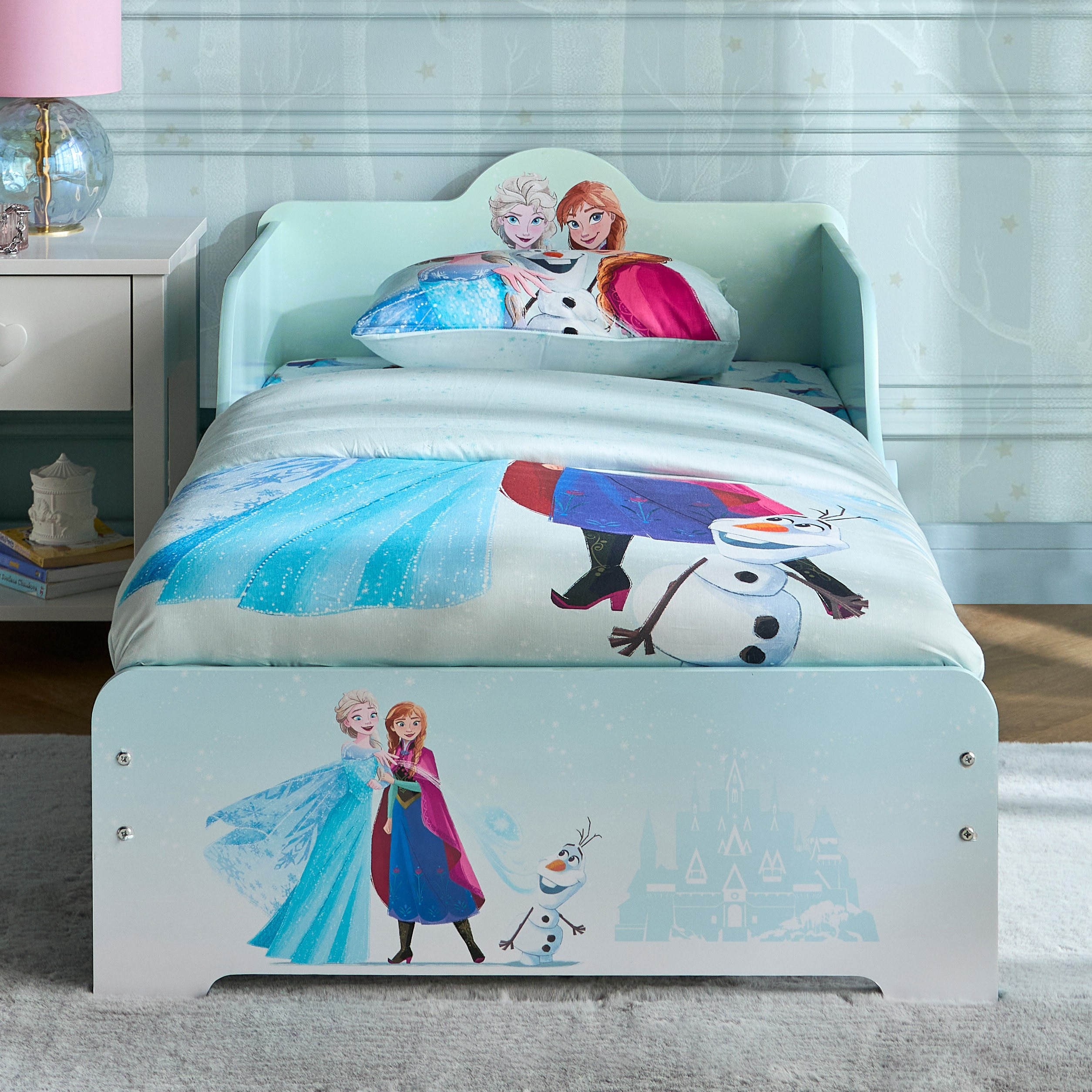 Frozen Toddler Bed - 70x140 cm-babyandkids-kidsbeds-toddlerbeds-image-2
