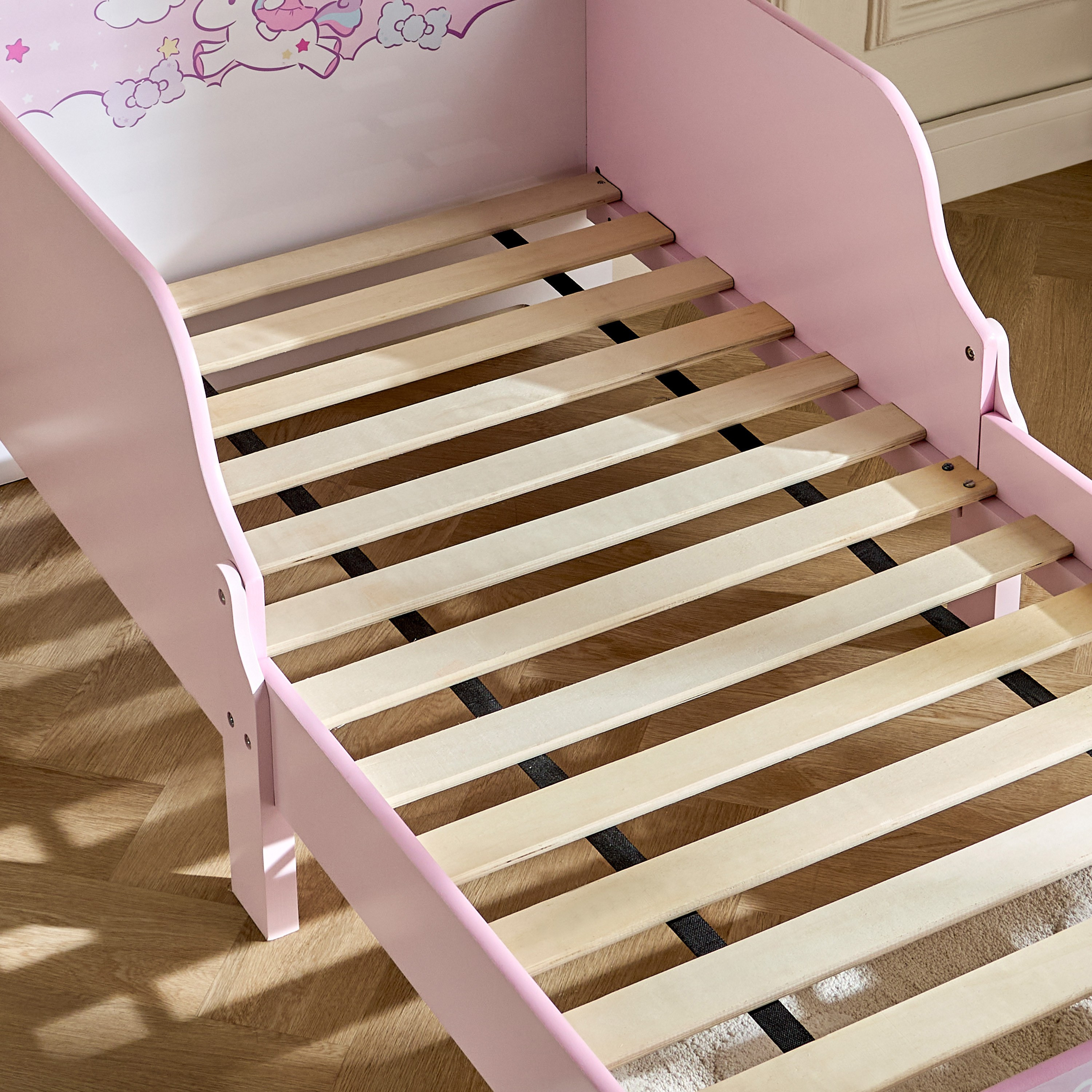 سرير هالو كيتي للأطفال بتصميم ساحر ومريح - 70x140 سم-babyandkids-kidsbeds-toddlerbeds-image-6