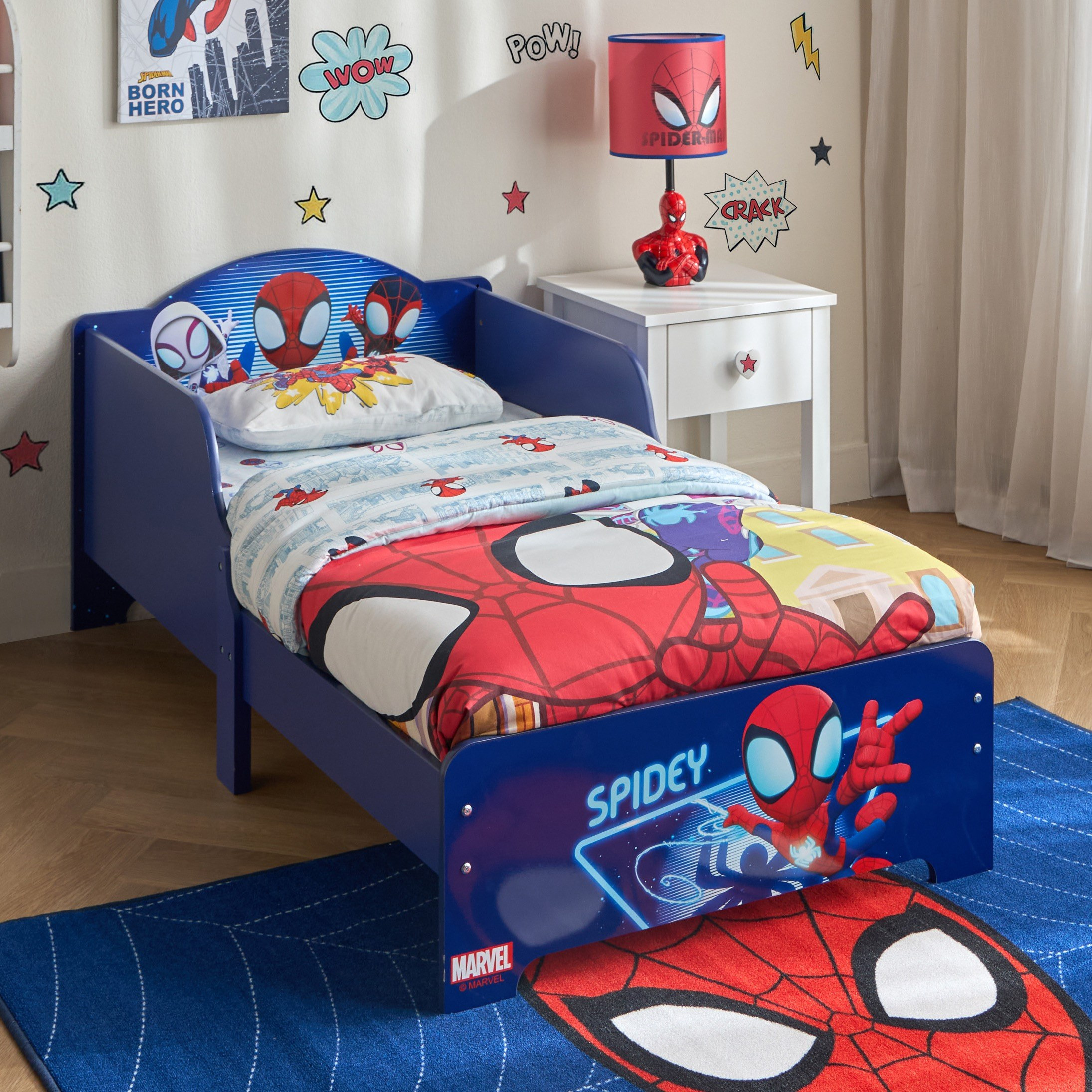 سرير أطفال - سبايدي - 70x140 سم-babyandkids-kidsbeds-toddlerbeds-image-1