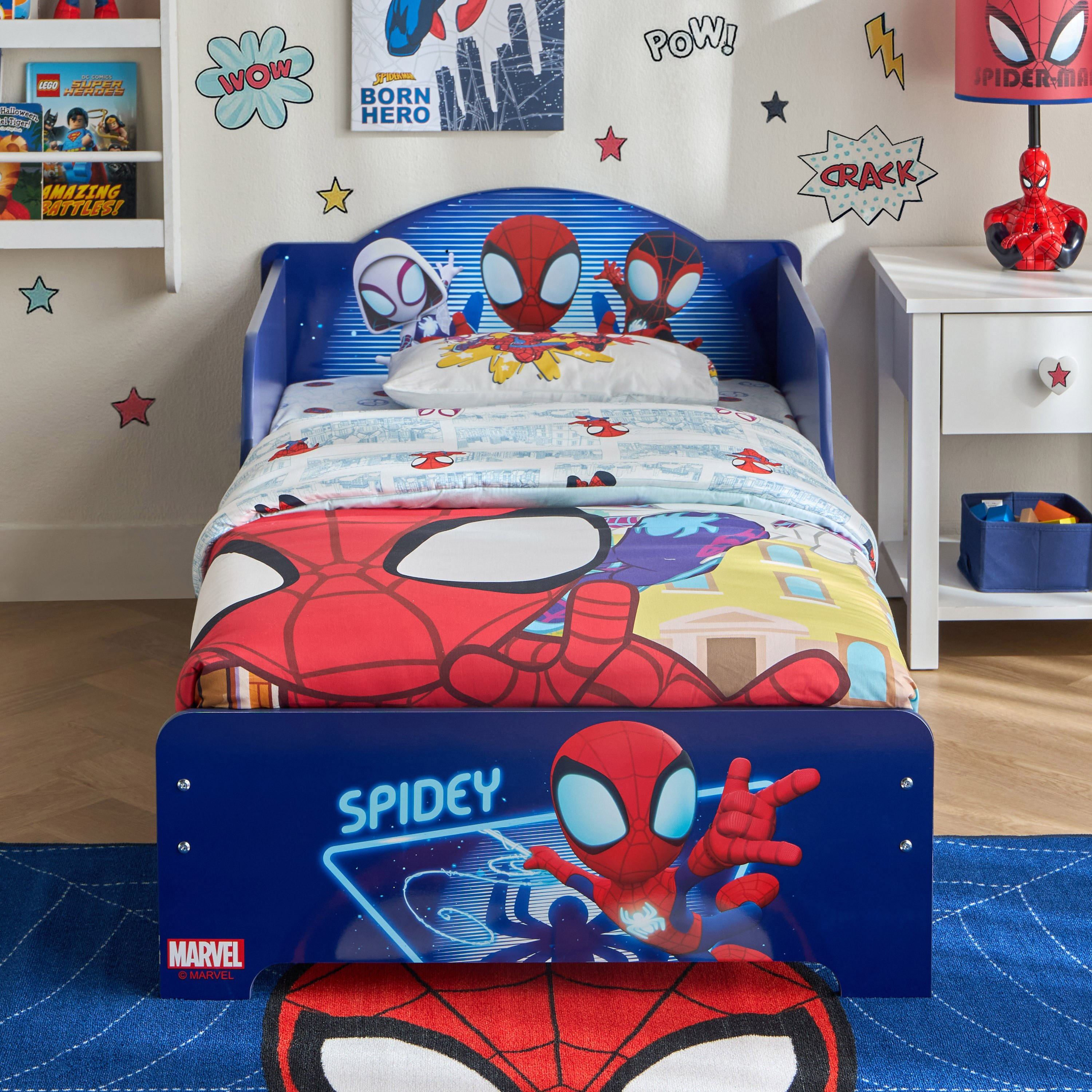 سرير أطفال - سبايدي - 70x140 سم-babyandkids-kidsbeds-toddlerbeds-image-2