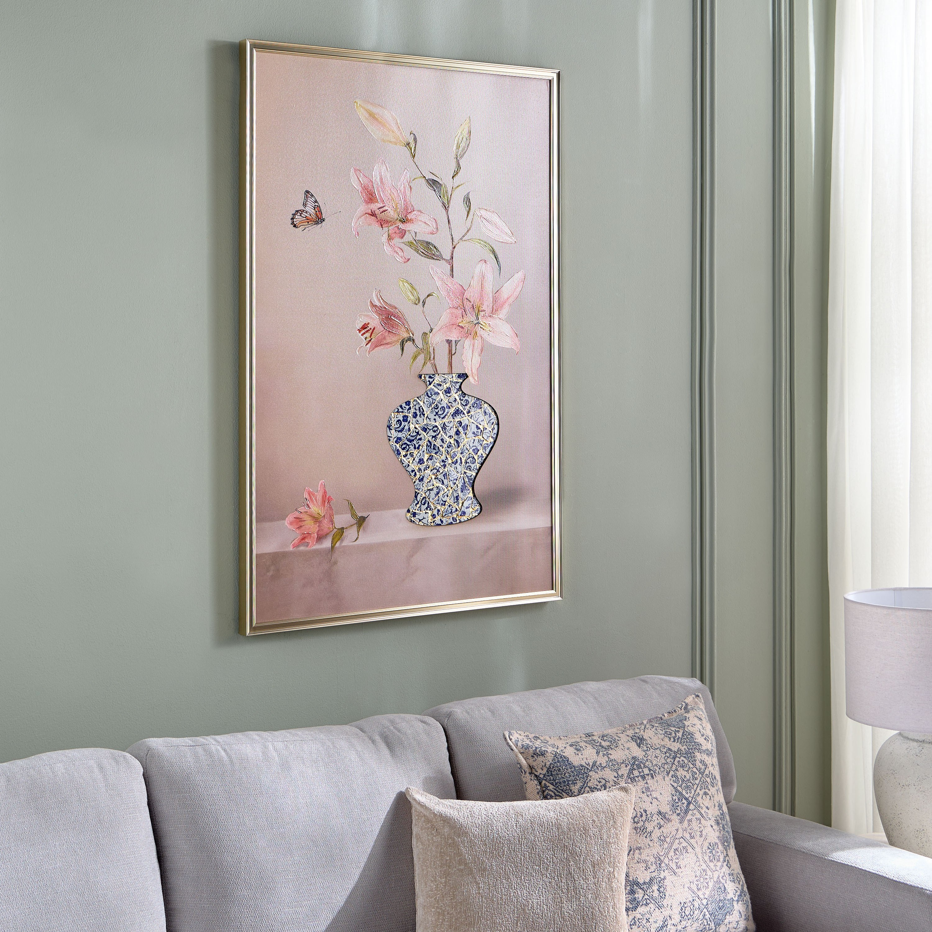 Aureva Framed Canvas Wall Art - 80x120 cm-household-walldecorandmirrors-wallart-image-3