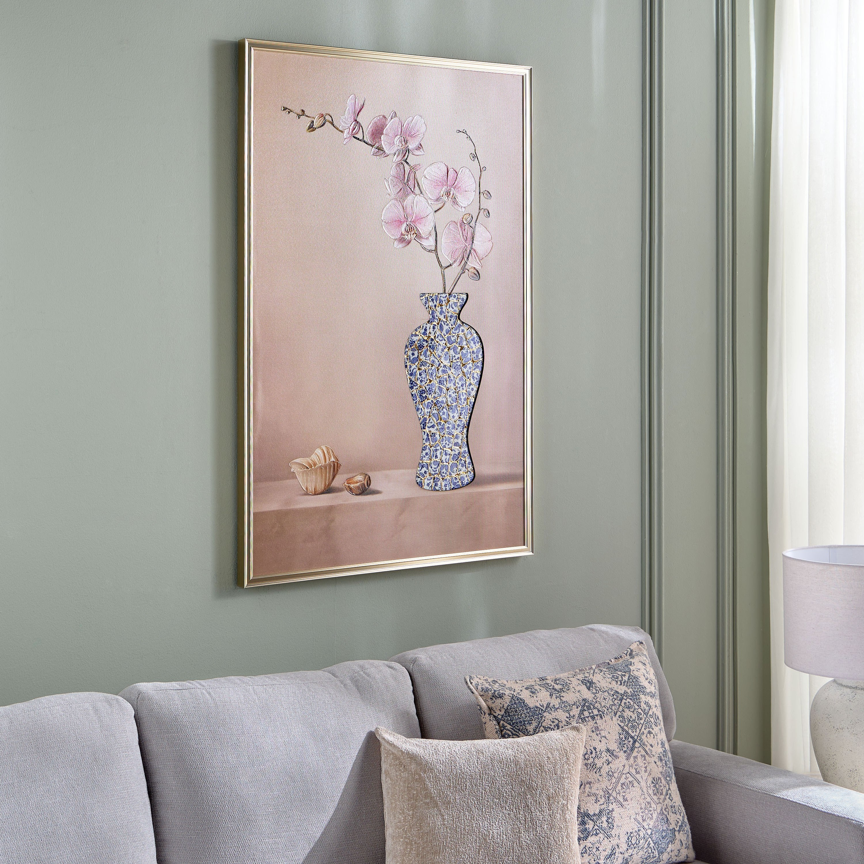 Zayelle Mixed Media Framed Canvas Wall Art - 80x120 cm-household-walldecorandmirrors-wallart-image-3