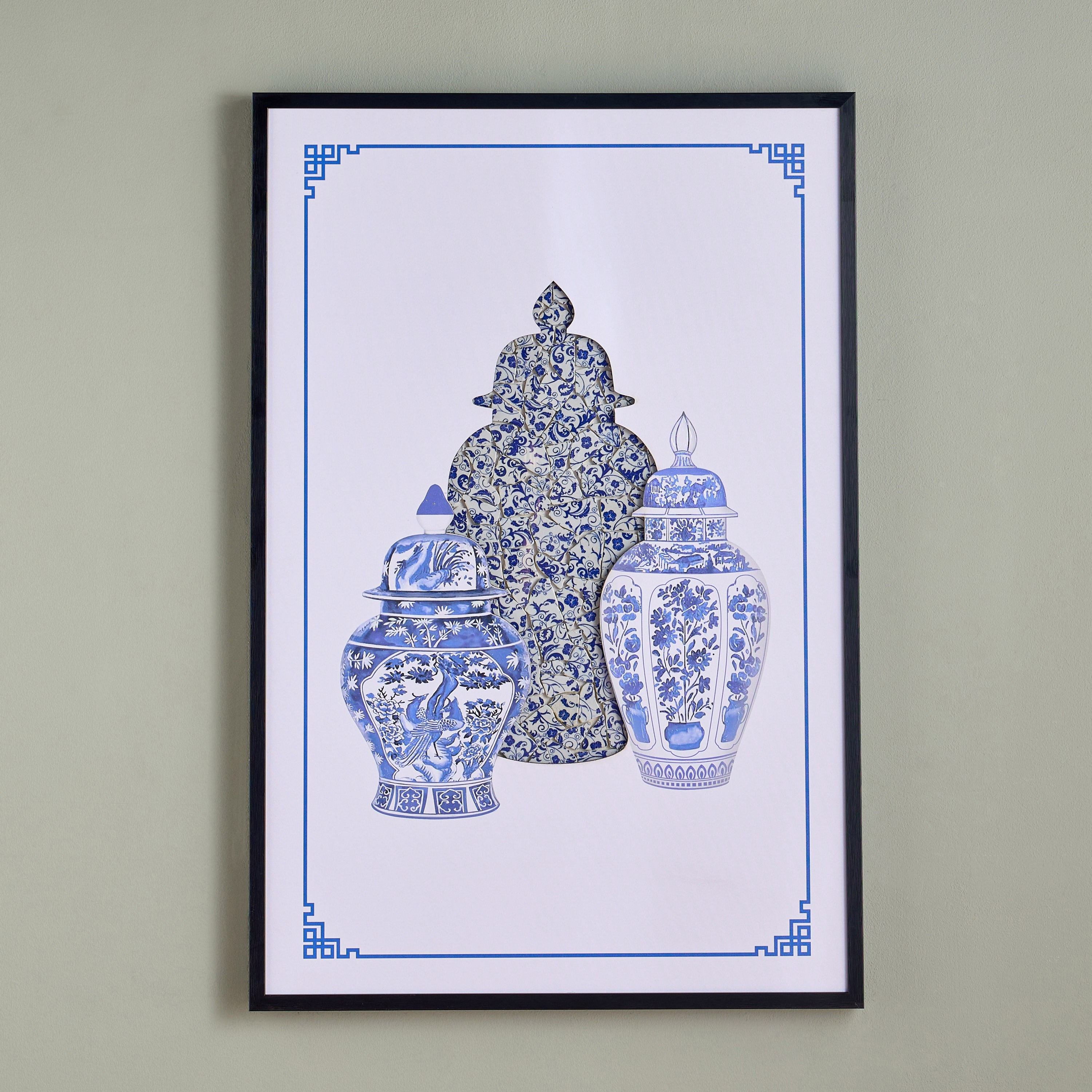 Orvella Framed Canvas Wall Art - 80x120 cm
