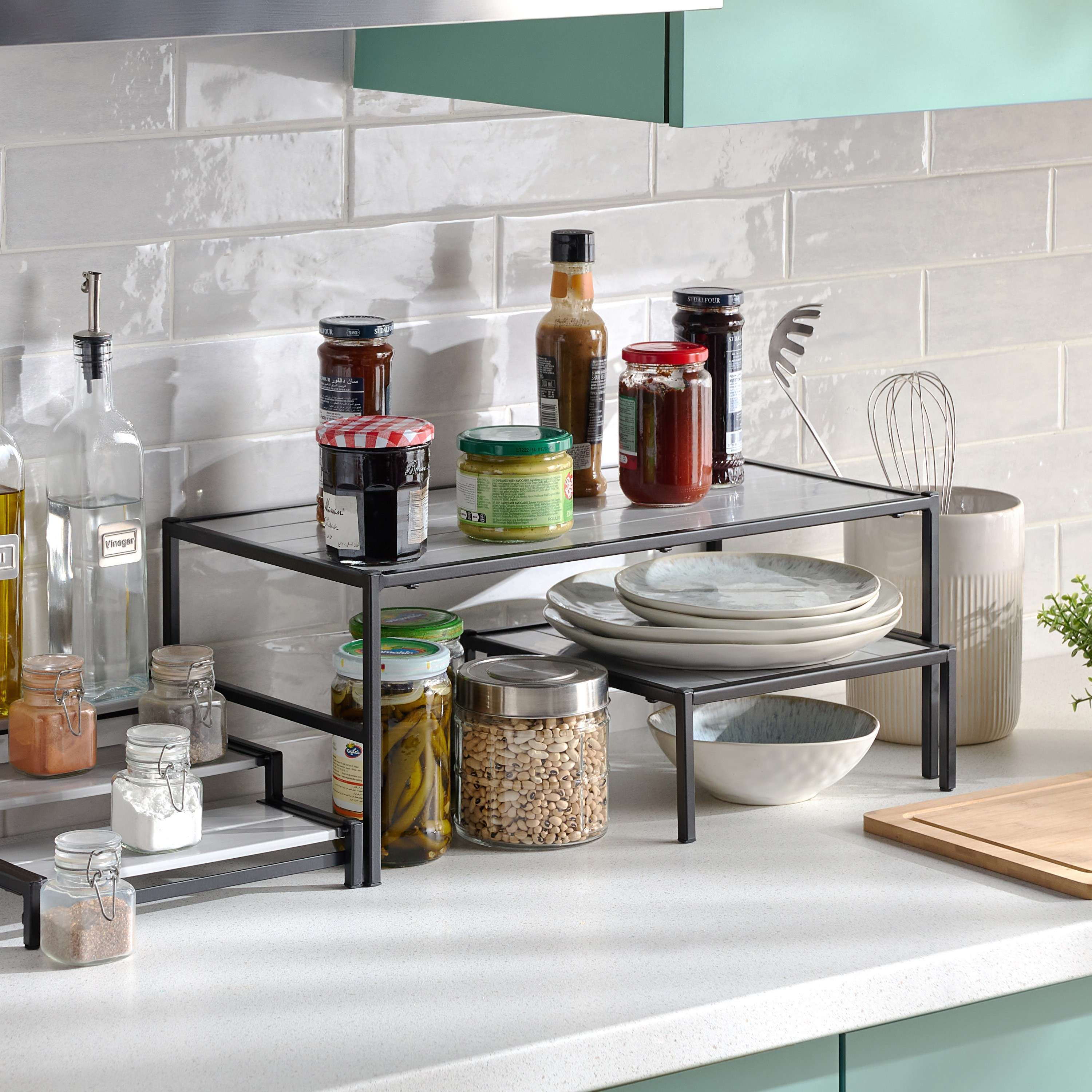 Morgan Steel Kitchen Shelf-household-kitchen-kitchenorganising-countertoporganising-image-4