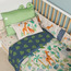 طقم غطاء لحاف للأطفال الصغار 4 قطع قطن مطبوع بعدد خيوط 200 - كين سفاري - 100×140 سم-baby-nursery-babybedding-image-8