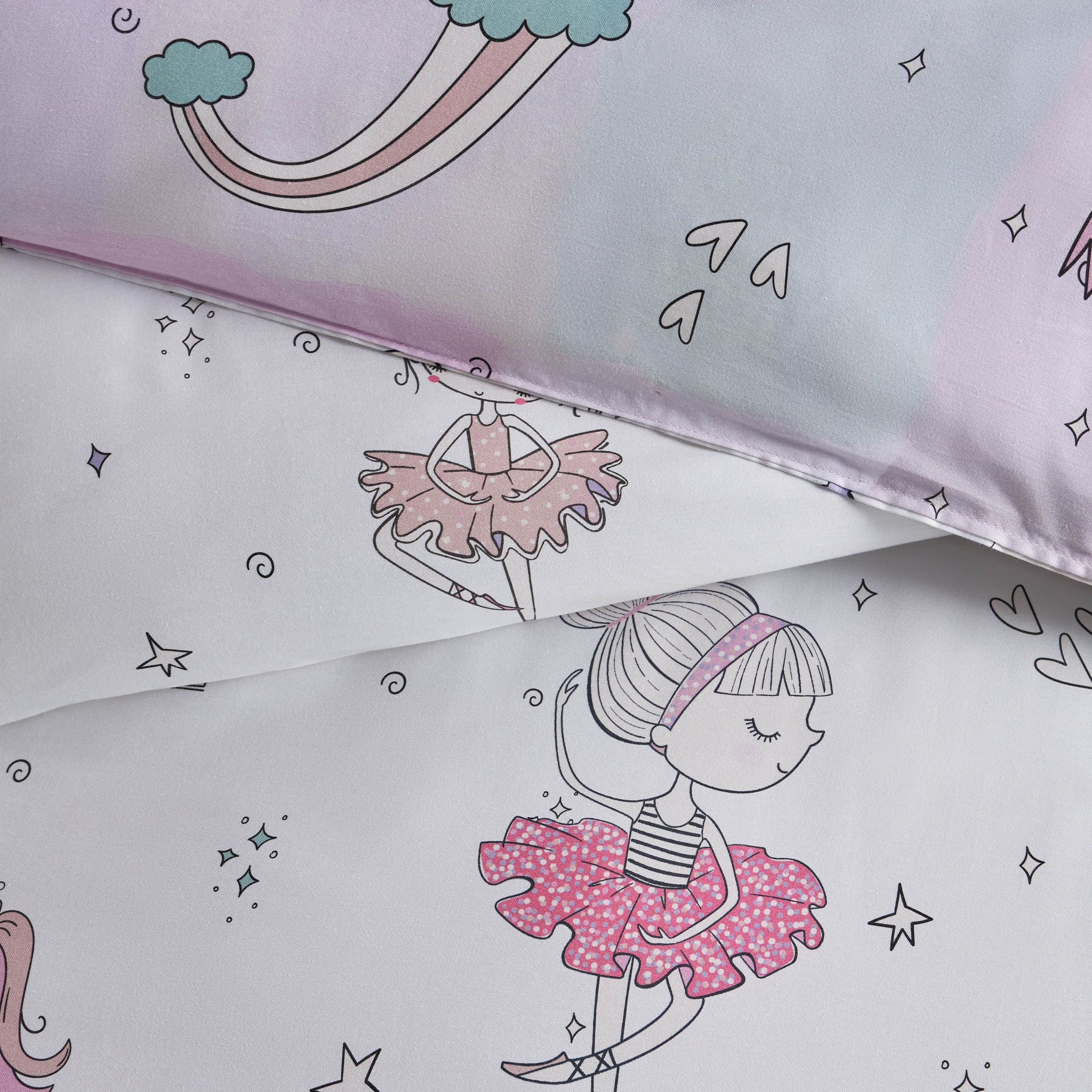 Maggie Cotton Printed 200 Thread Count 3-Piece Single Comforter Set - 135x220 cm-babyandkids-beddingandwindows-bedding-comforters-image-4