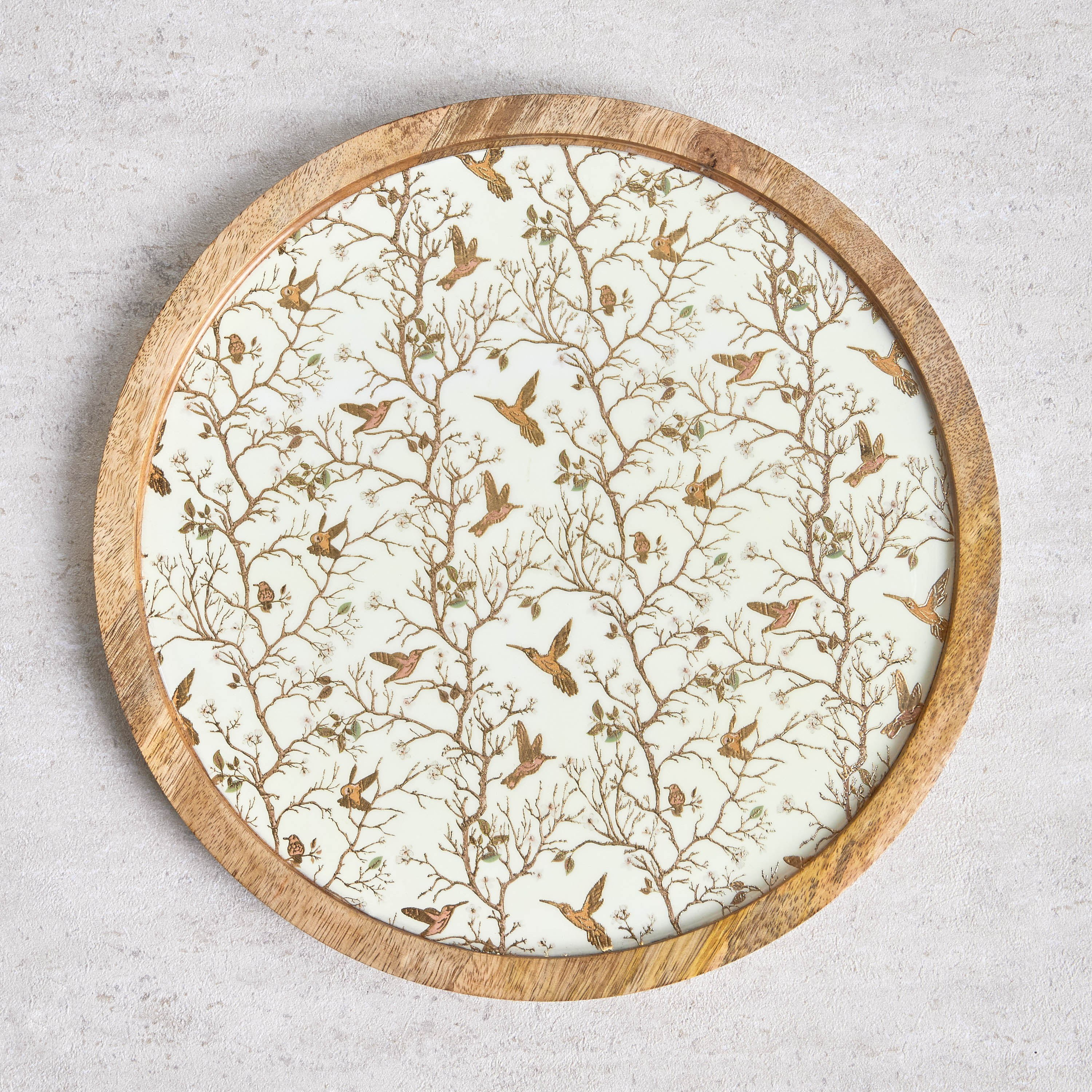 صحن تقديم خشبي من خشب المانجو - زاريا-household-dining-serveware-servingplatters-image-1