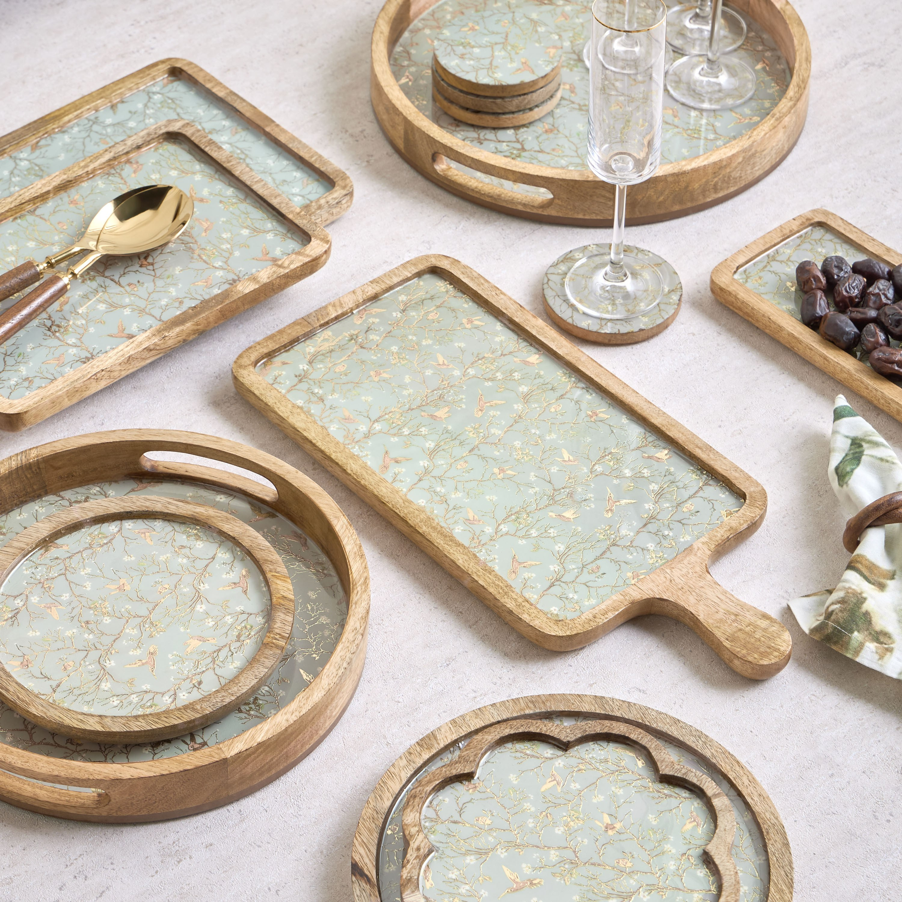 صحن تقديم خشب - زاريا-household-dining-serveware-servingplatters-image-3