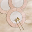طقم لبادات صحون بتصميم صدفي 4 قطع - راقية-household-dining-tablelinen-placemats-image-3