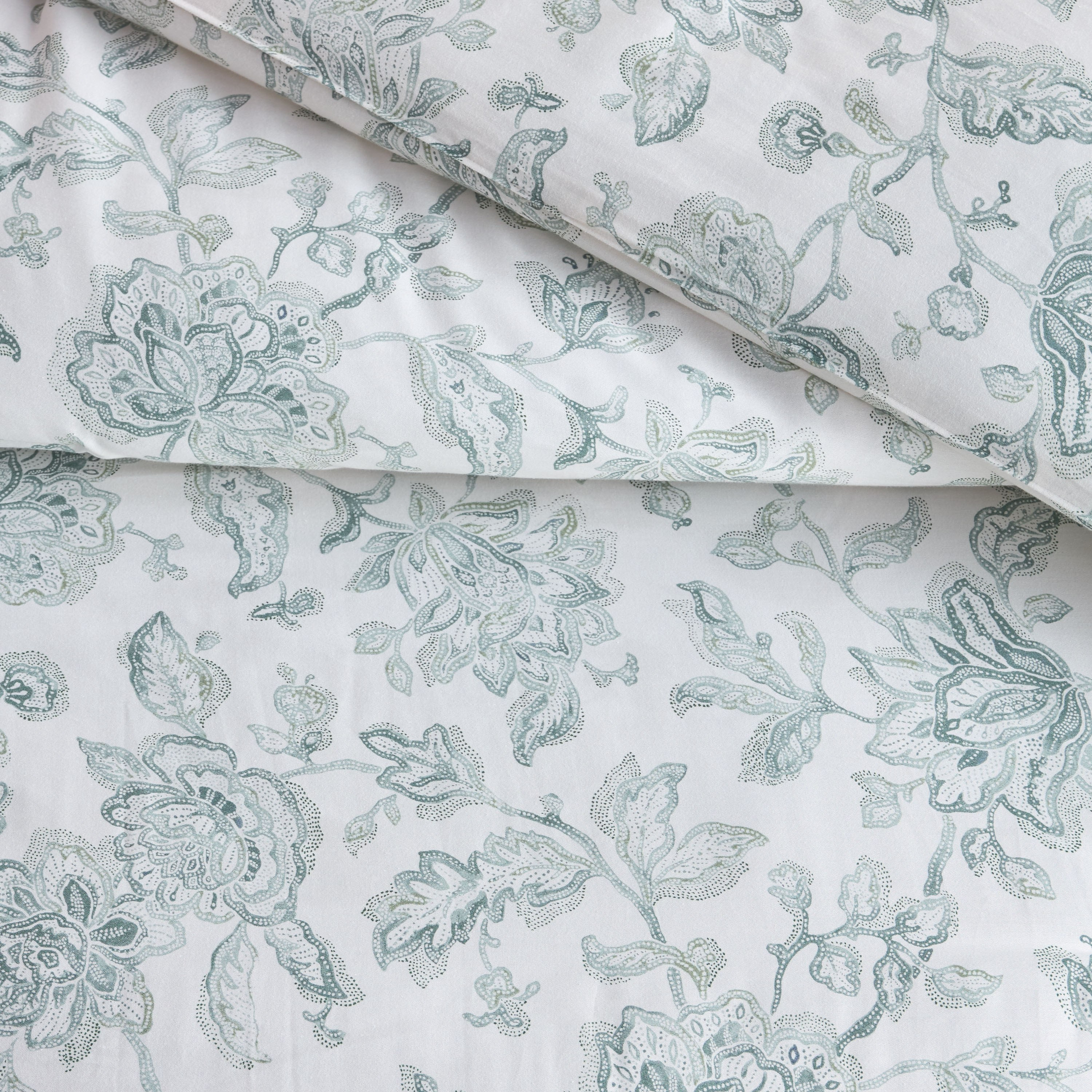 Vintage Medallion Cotton Damask 2-Piece Full Comforter Set - 160x240 cm-household-bedding-comfortersandbedspreads-comforters-image-4