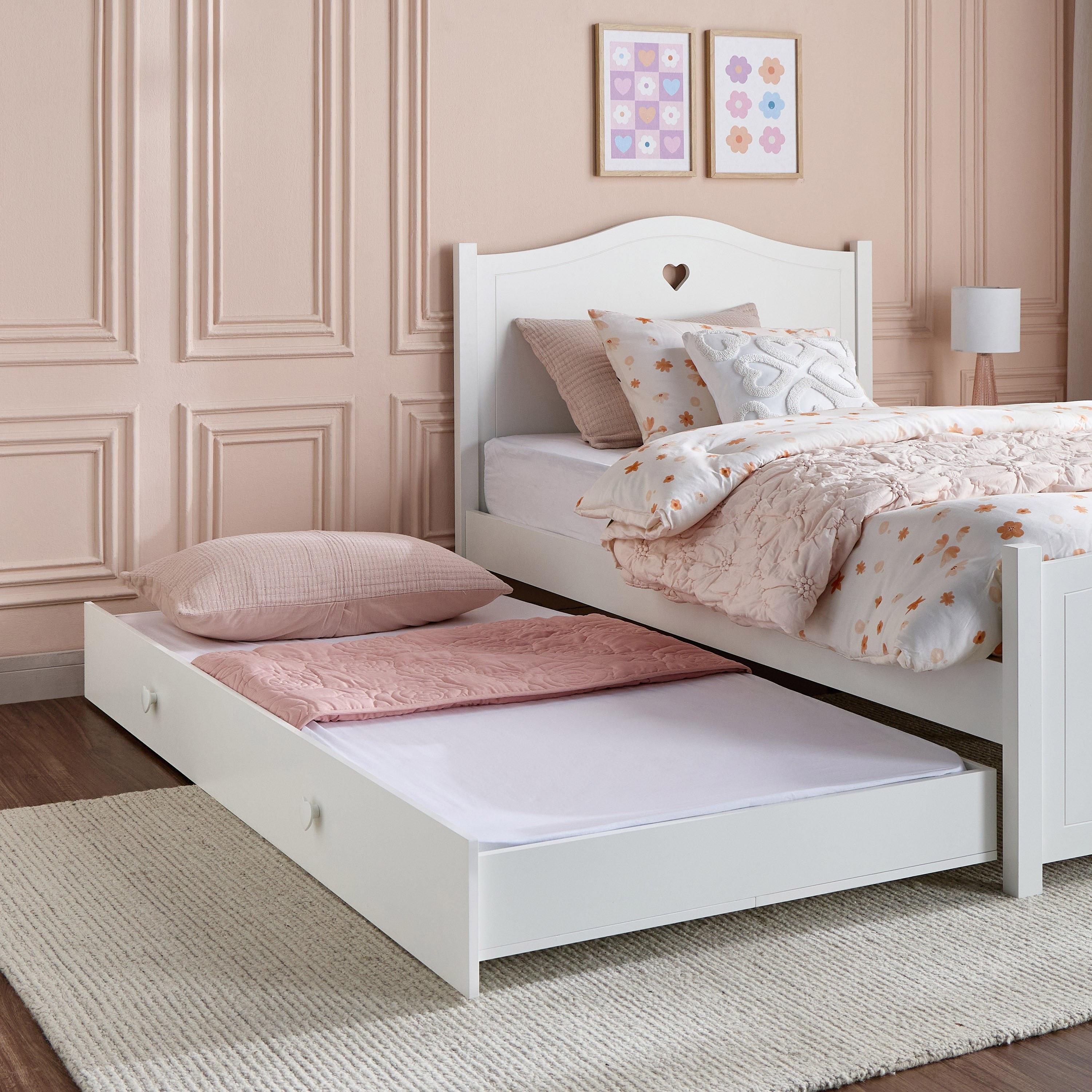 Hailey Oliver Trundle - 90x190 cm-babyandkids-kidsbeds-trundlesandunderbeds-image-1