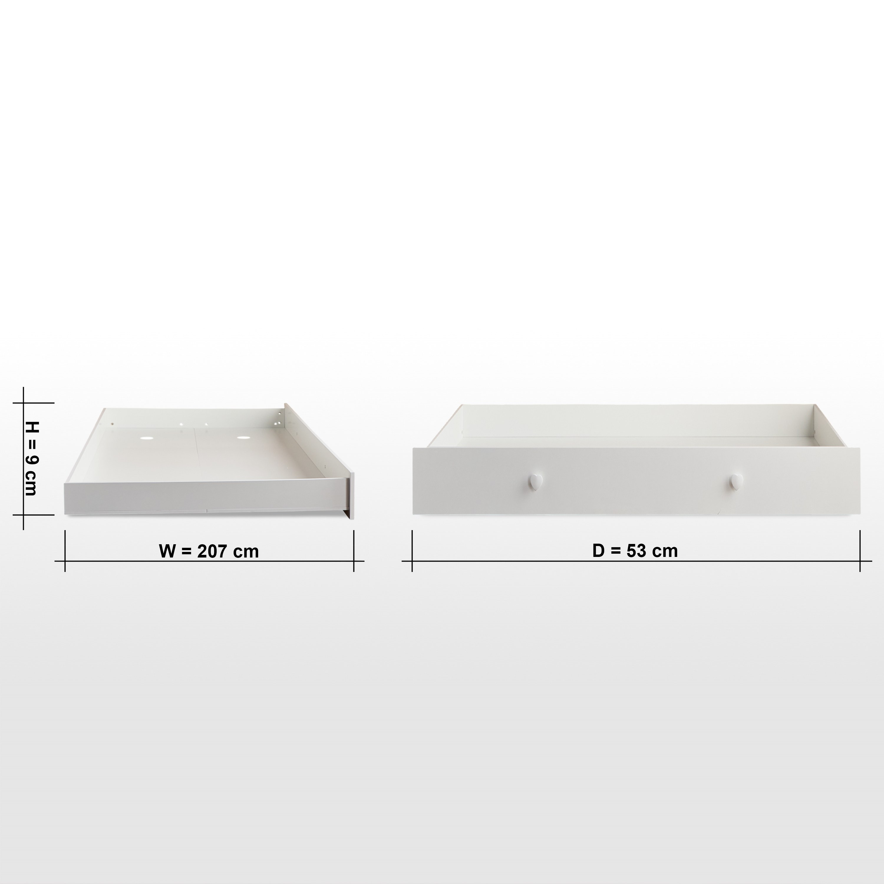 Hailey Oliver Trundle - 90x190 cm-babyandkids-kidsbeds-trundlesandunderbeds-image-9