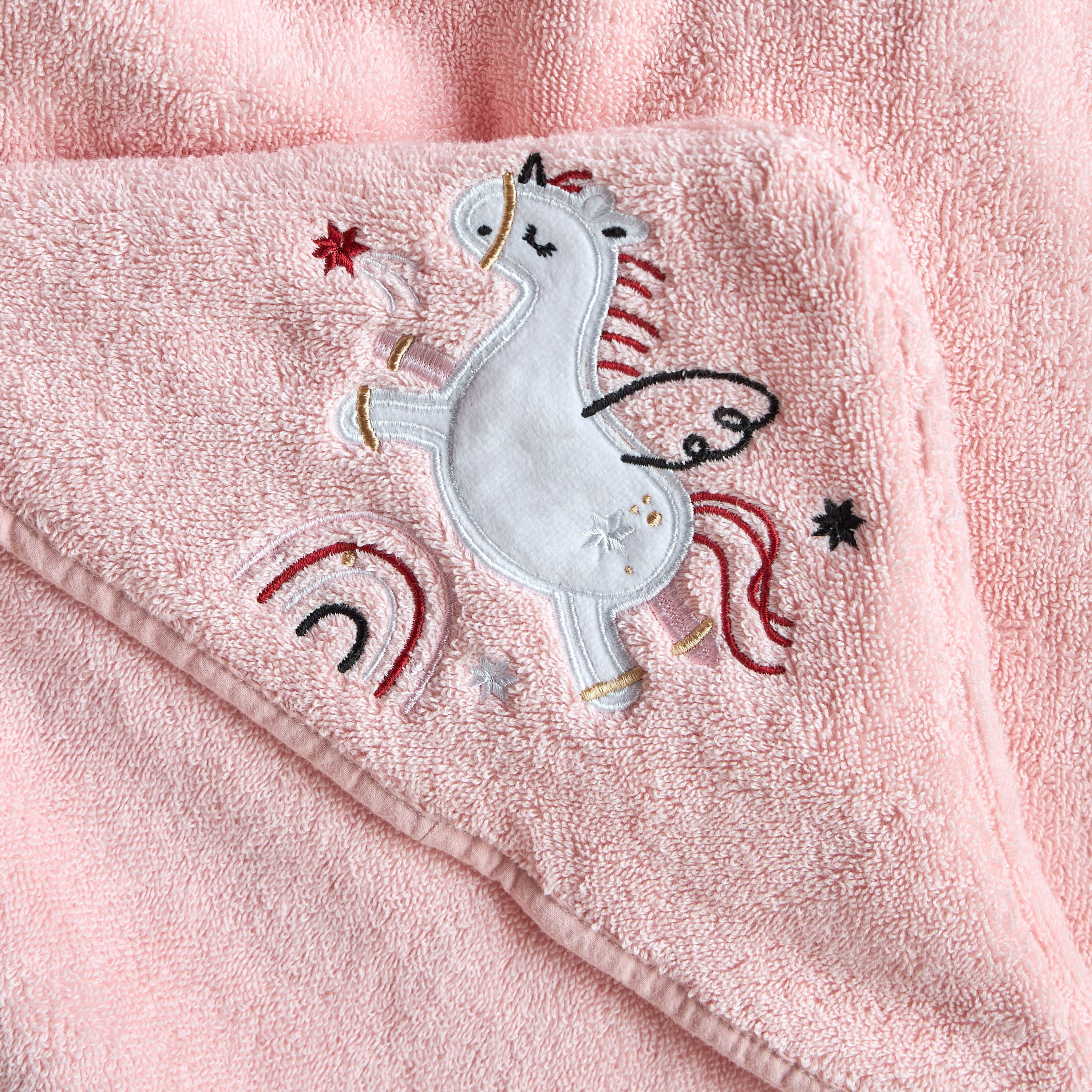 منشفة قطن 500 غرام لكل متر مربع - ماغي - 75x75 سم-baby-bathandcare-towels-image-2