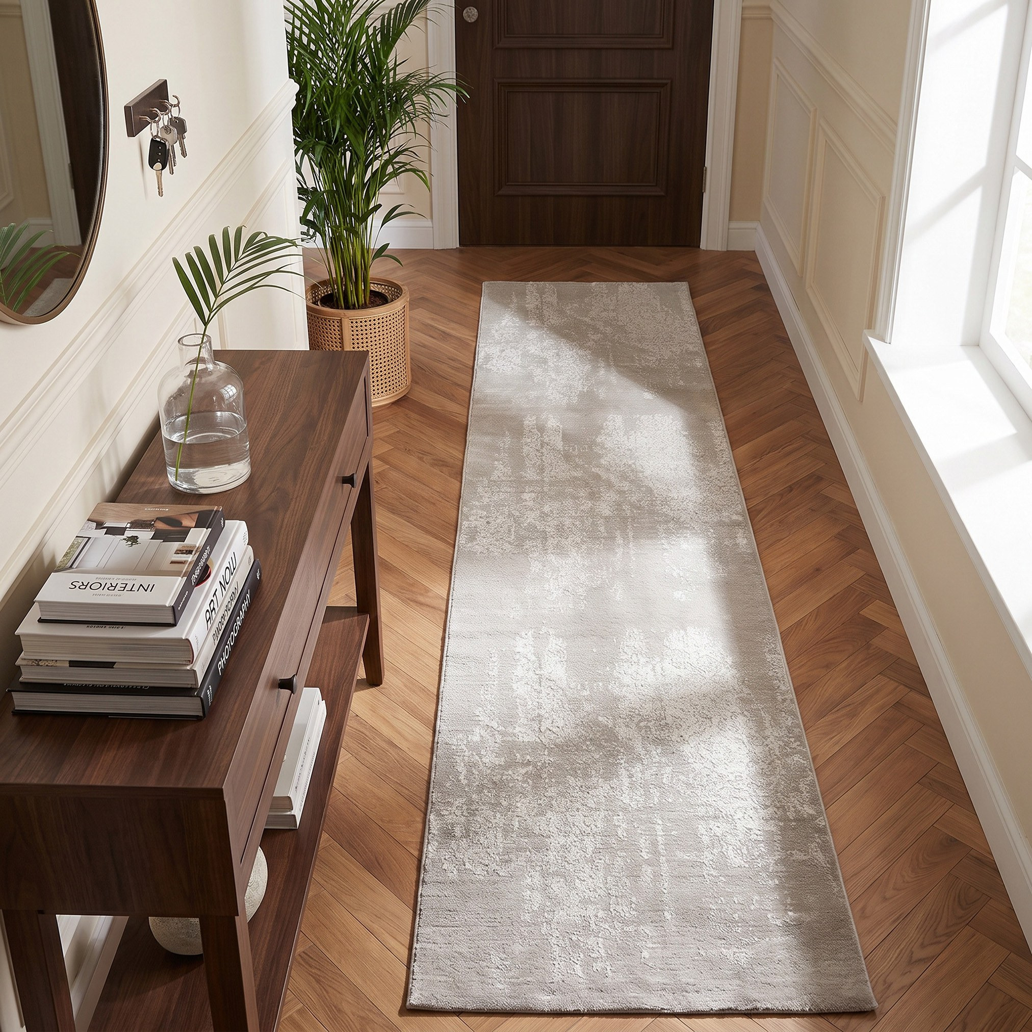 سجادة ممر - فيونا - 100 × 400 سم-household-rugsandcarpets-rugs-image-4