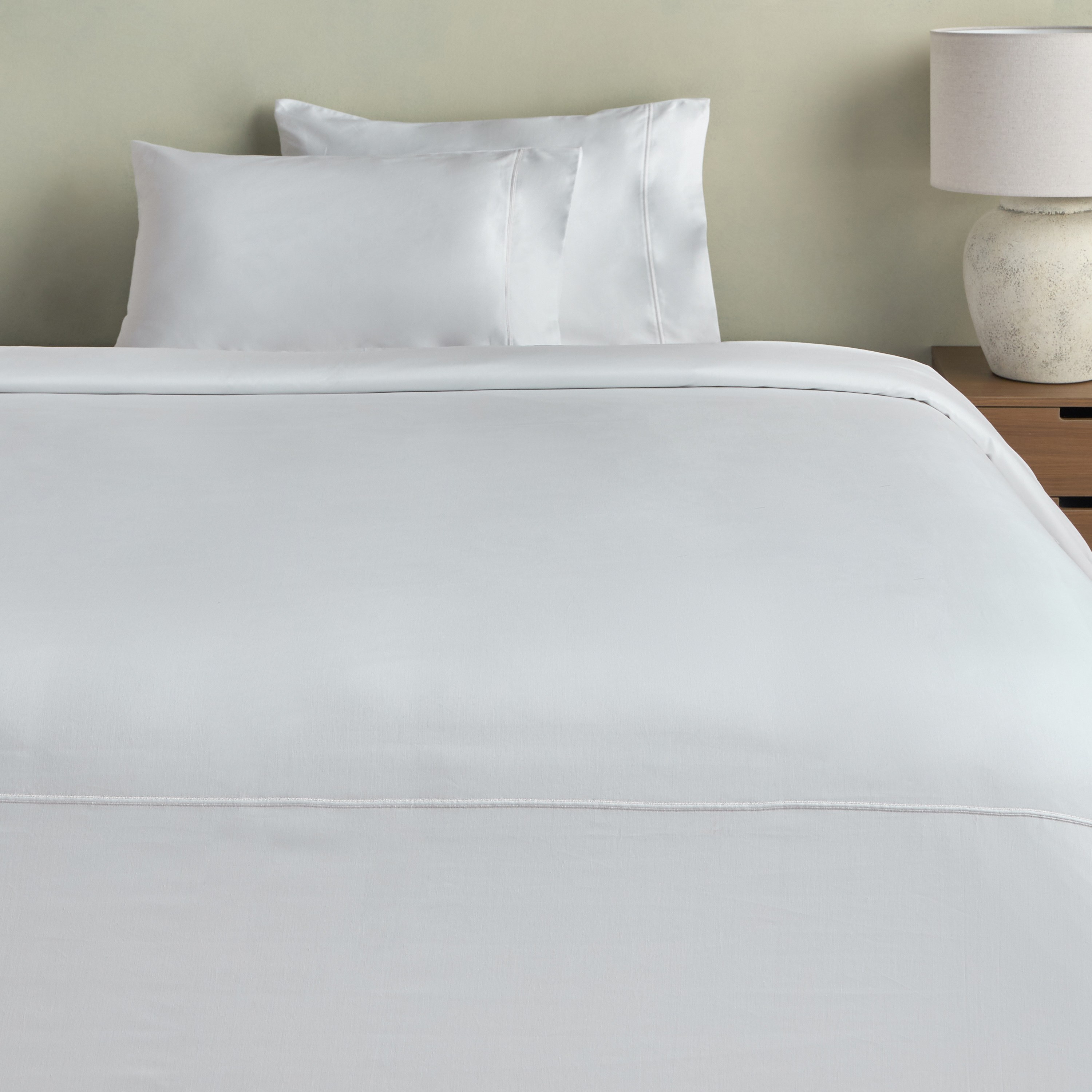 Avira Egyptian Cotton 400 Thread Count 3-Piece King Duvet Cover Sheet - 220x230 cm-household-bedding-duvetandcovers-duvetcovers-image-2