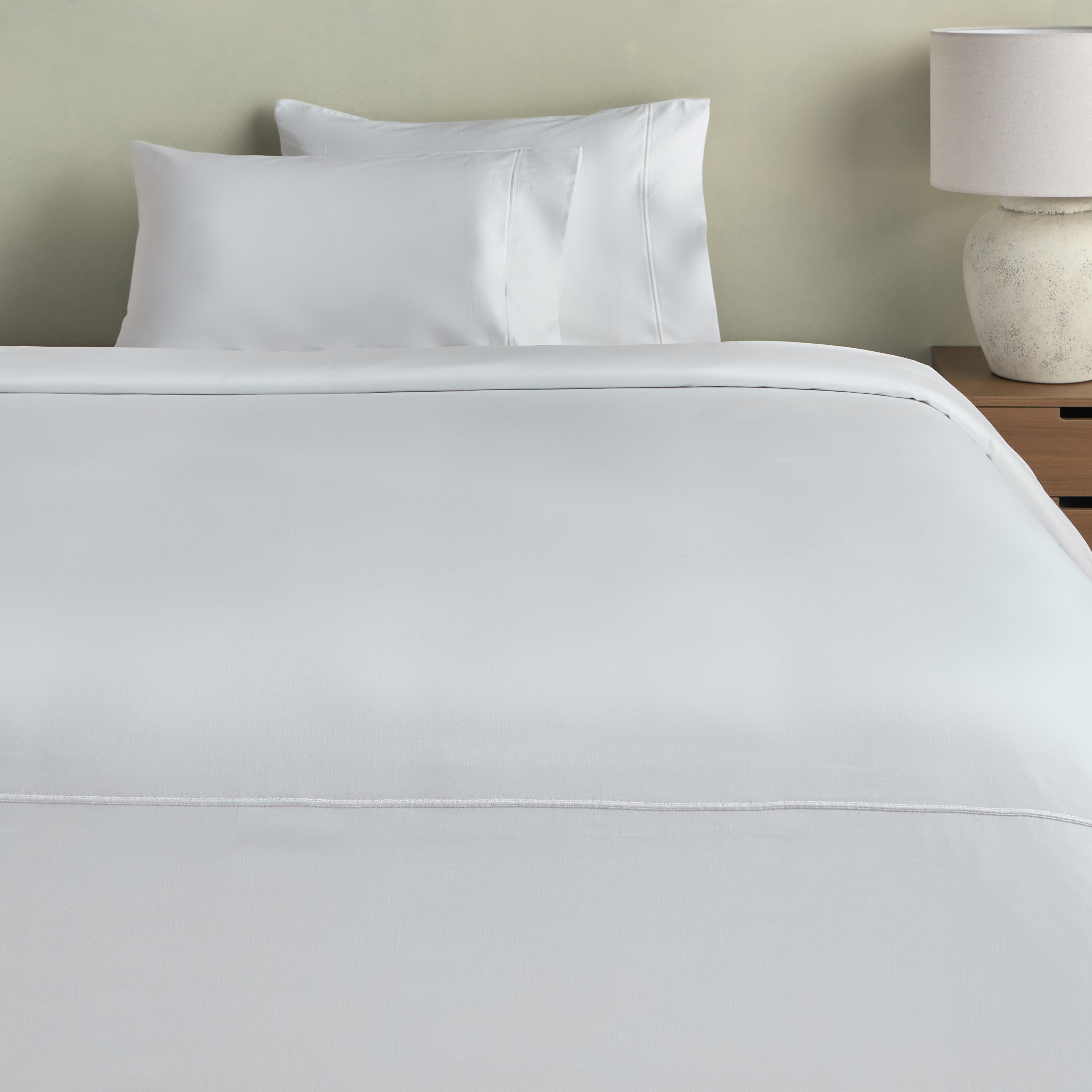 Avira Egyptian Cotton 400 Thread Count 3-Piece Super King Duvet Cover Sheet - 220x260 cm-household-bedding-duvetandcovers-duvetcovers-image-2