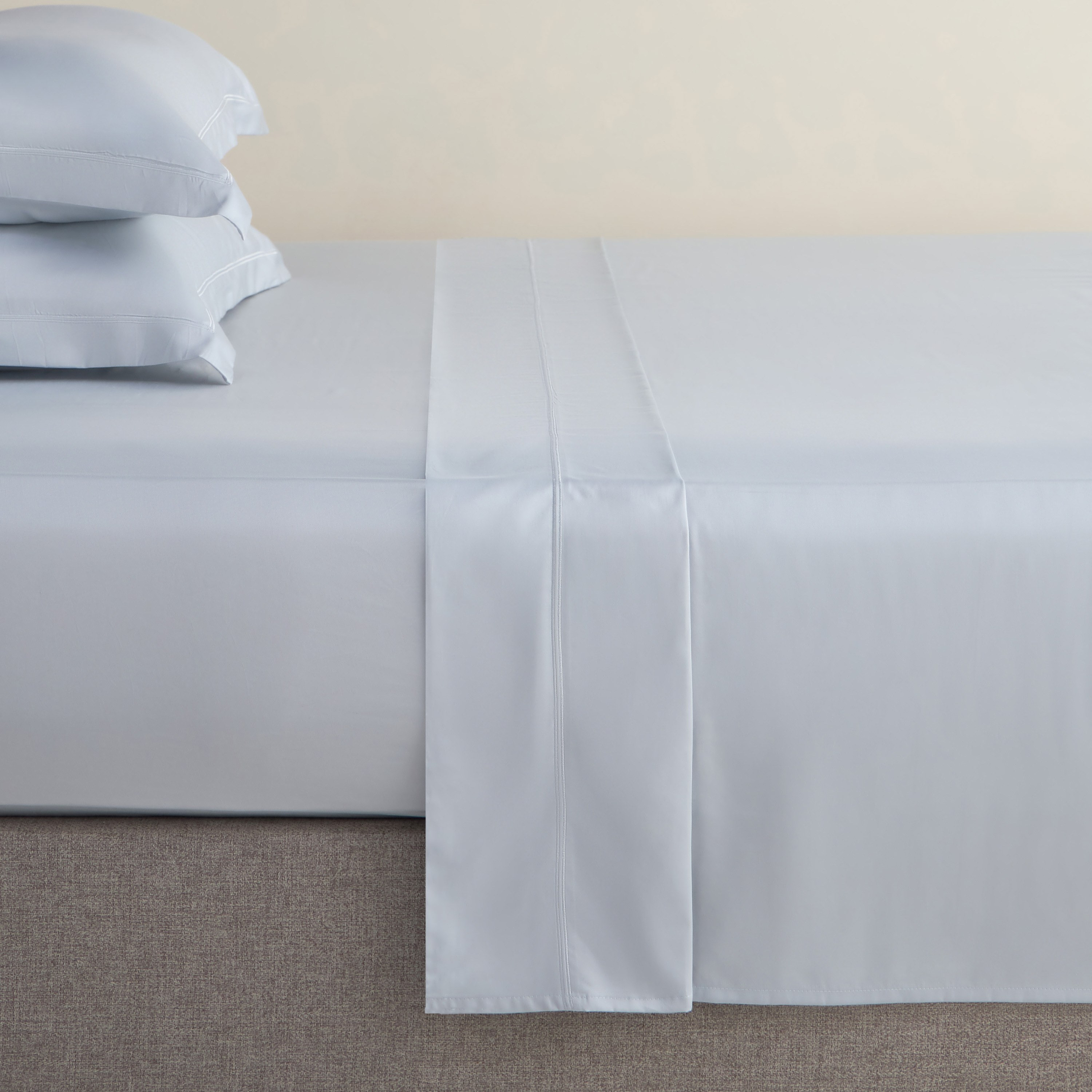 شرشف مسطح سوبر كينج قطن مصري 400 خيط - أفيرا - 260x270 سم-household-bedding-sheetsandpillowcases-flatsheets-image-1