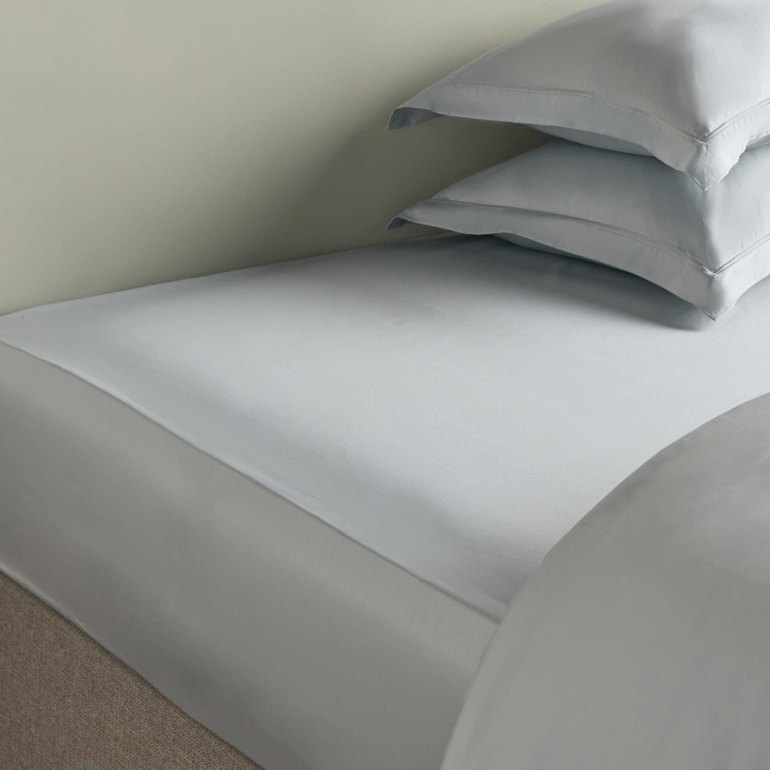 شرشف مطاطي مقاس كامل قطن مصري بعدد 400 خيط - أفيرا - 120x200 سم-household-bedding-sheetsandpillowcases-fittedsheets-image-3