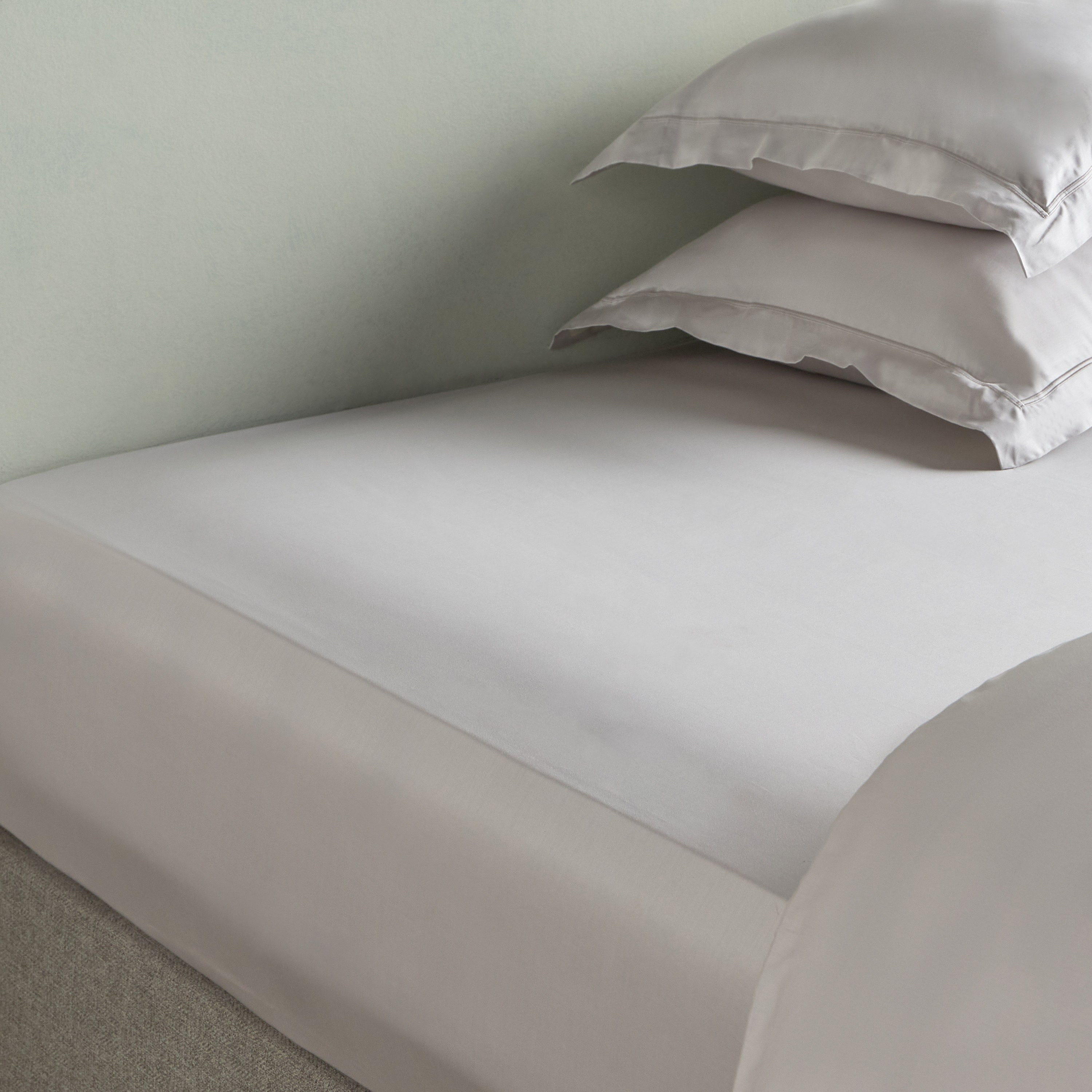شرشف مطاطي سوبر كينج قطن مصري بعدد 400 خيط - أفيرا - 200x205 سم-household-bedding-sheetsandpillowcases-fittedsheets-image-3