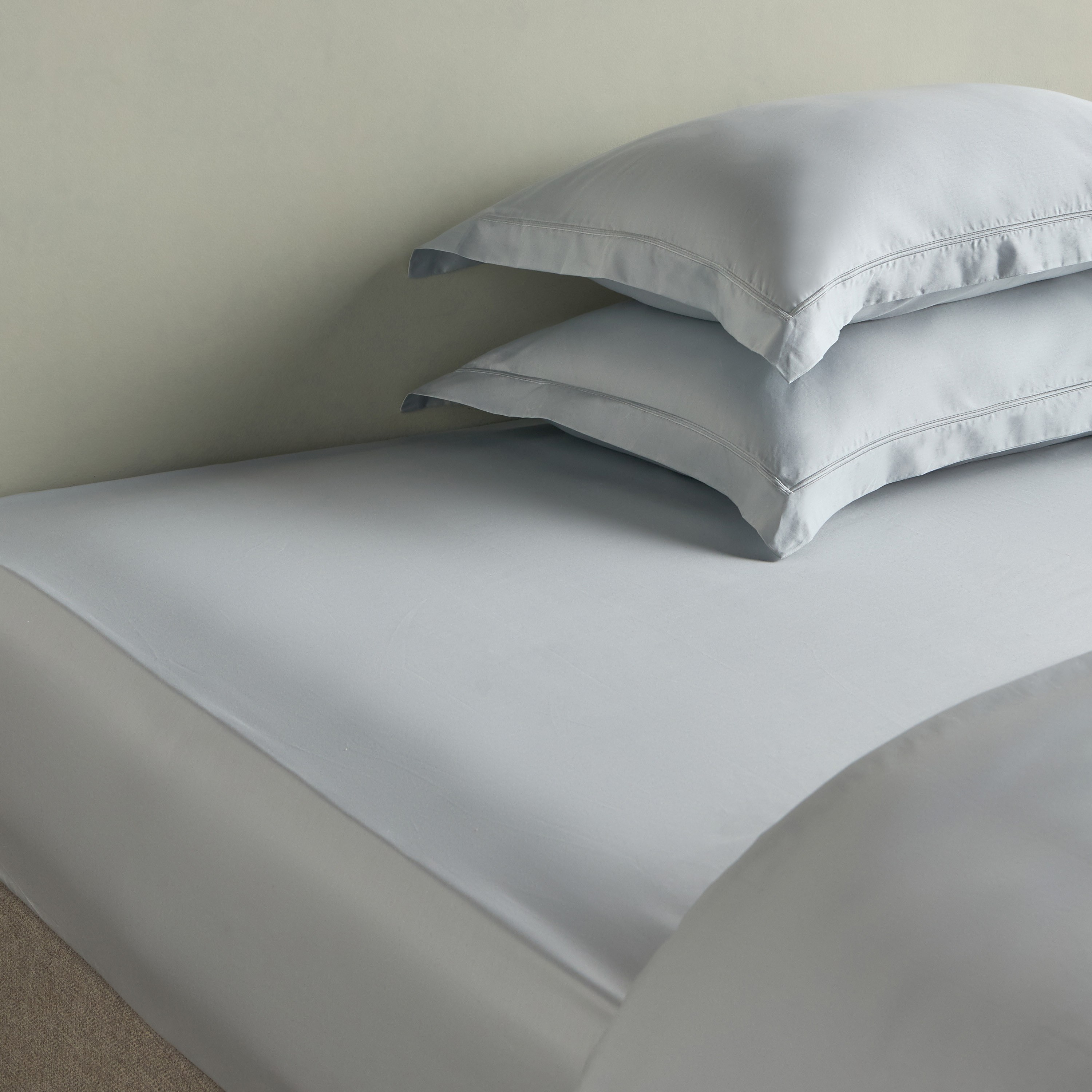 طقم أغطية وسائد قطن مصري بعدد 400 خيط قطعتين - أفيرا - 50x90 سم-household-bedding-sheetsandpillowcases-pillowcases-image-4