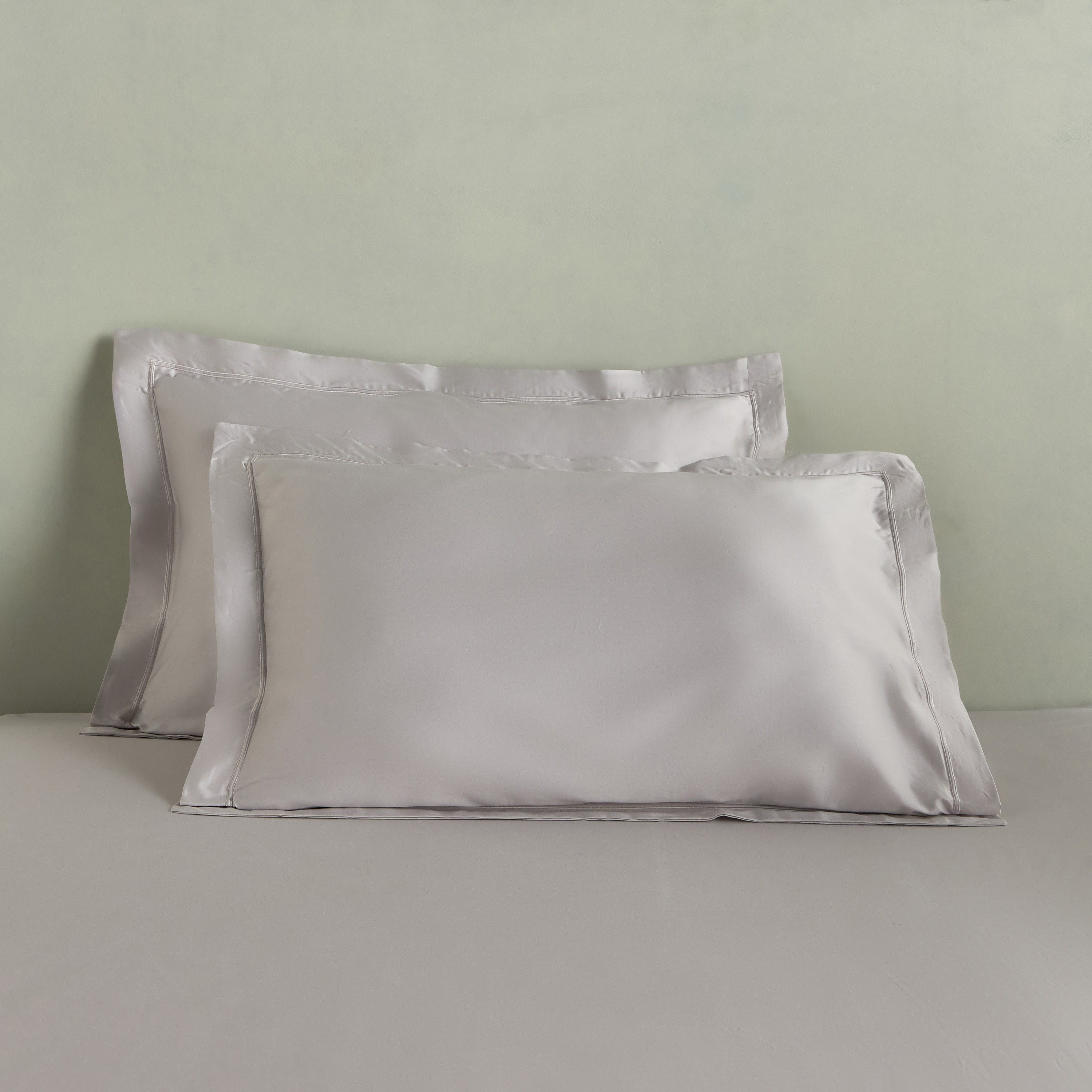 طقم أغطية وسائد قطن مصري بعدد 400 خيط قطعتين - أفيرا - 50x90 سم-household-bedding-sheetsandpillowcases-pillowcases-image-1