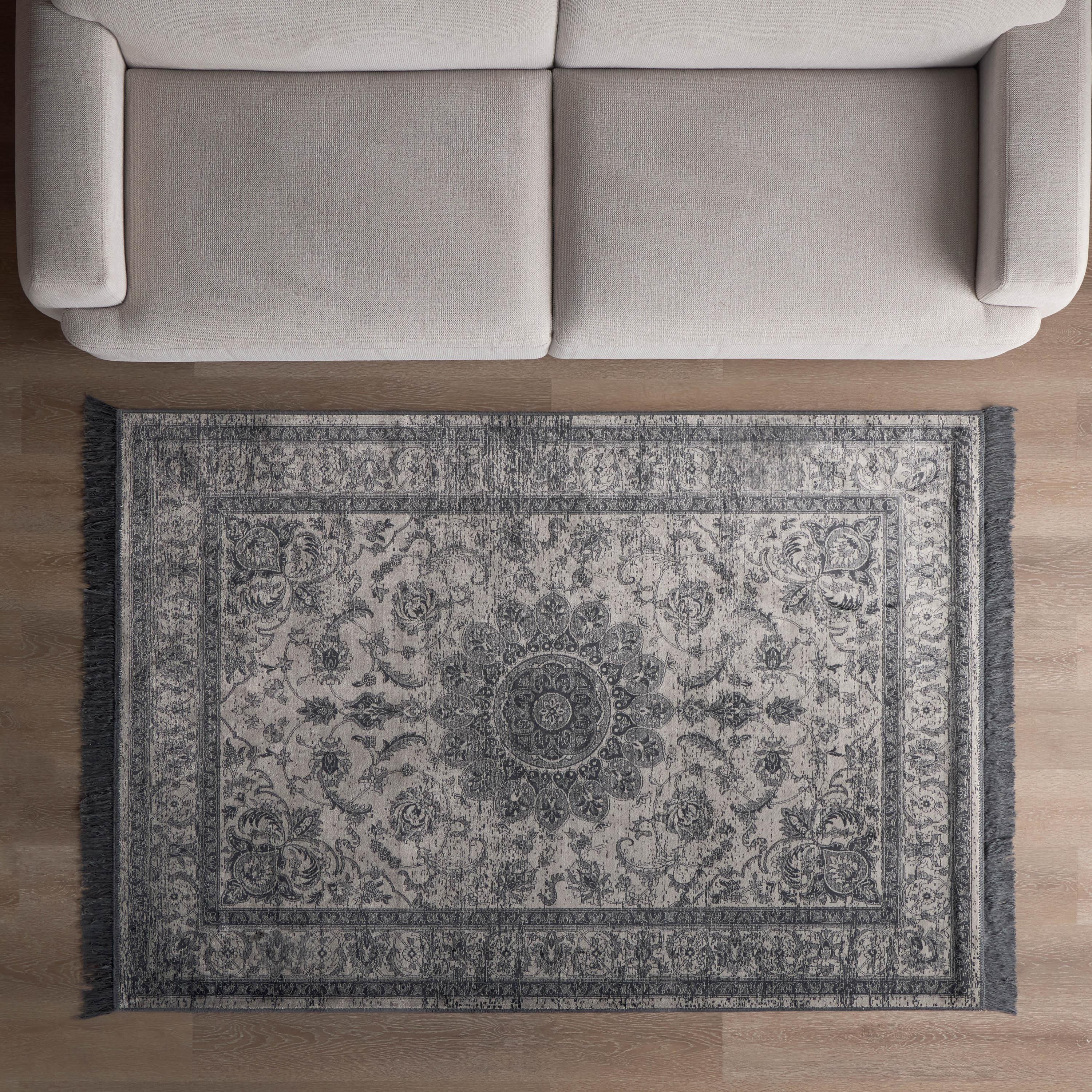 Emera Viscose Rug - 160x230 cm-household-rugsandcarpets-rugs-image-2