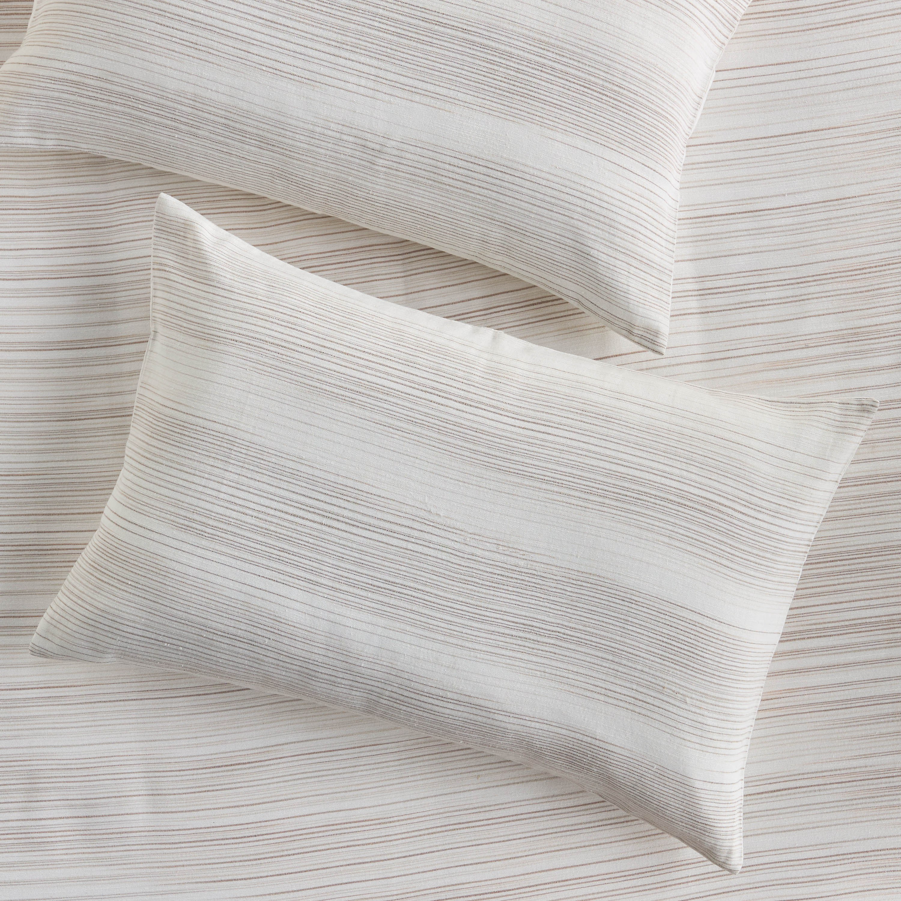 Pastor Melange Stripes Cotton 3-Piece King Duvet Cover Set - 220x230 cm-household-bedding-duvetandcovers-duvetcovers-image-3