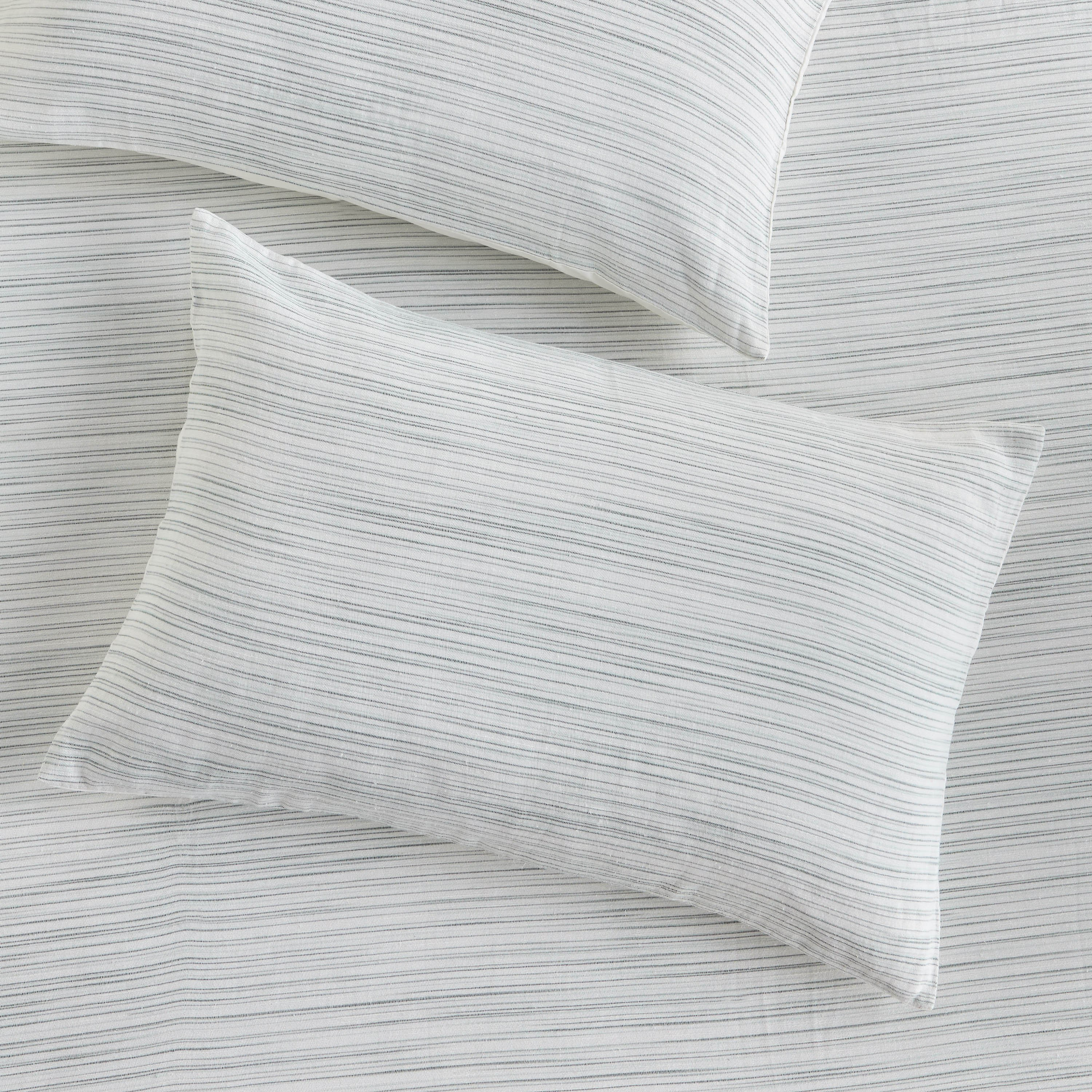 Pastor Melange Stripes Cotton 3-Piece Super King Duvet Cover Set - 220x260 cm-household-bedding-duvetandcovers-duvetcovers-image-3