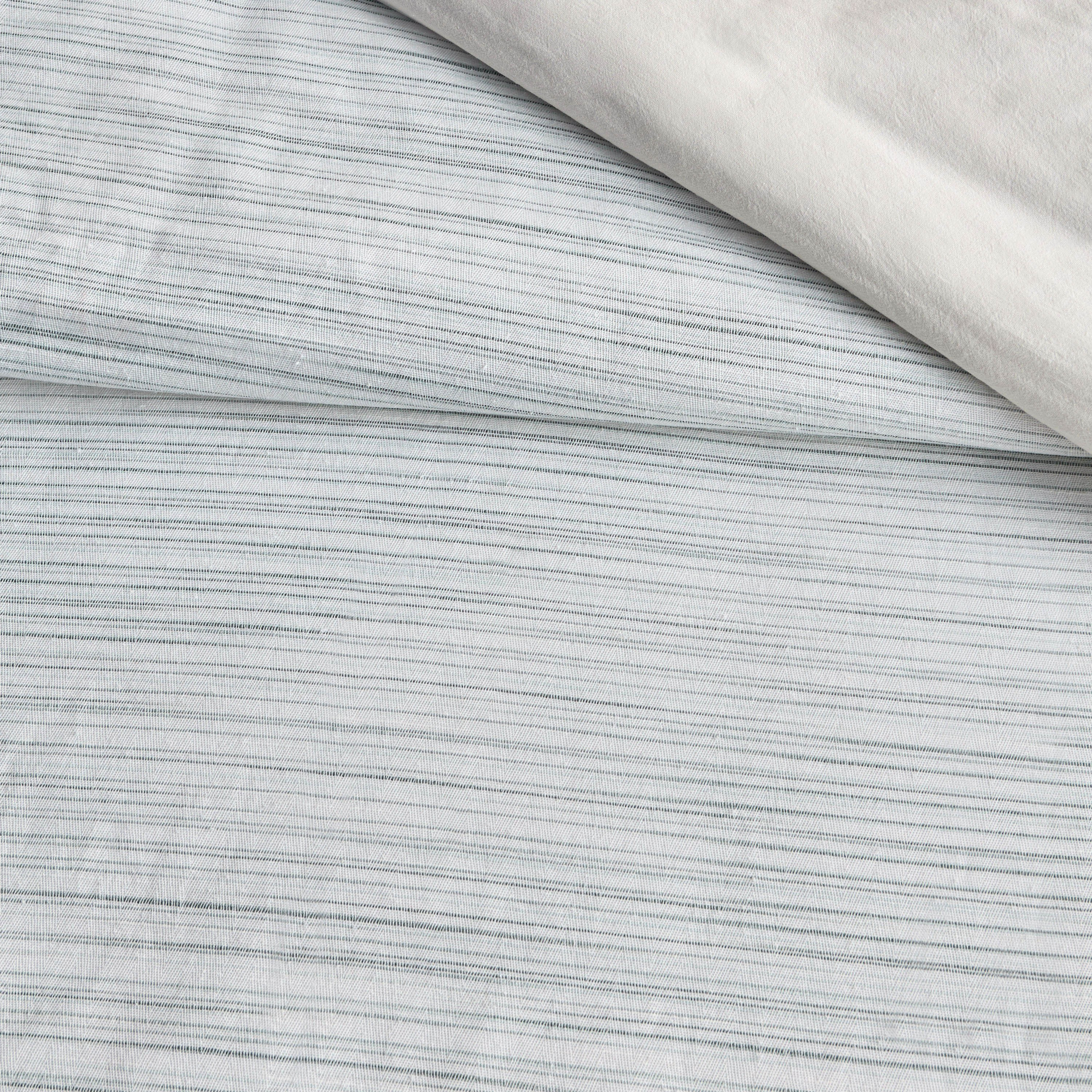 Pastor Melange Stripes Cotton 3-Piece Super King Duvet Cover Set - 220x260 cm-household-bedding-duvetandcovers-duvetcovers-image-4