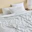 طقم غطاء لحاف سوبر كينج قطن 3 قطع بخطوط ميلانج - باستور - 220×260 سم-household-bedding-duvetandcovers-duvetcovers-image-1