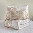 طقم لحاف مقاس سوبر كينج معنقد من 4 قطع - روكو - 240x260 سم-household-bedding-comfortersandbedspreads-comforters-image-1