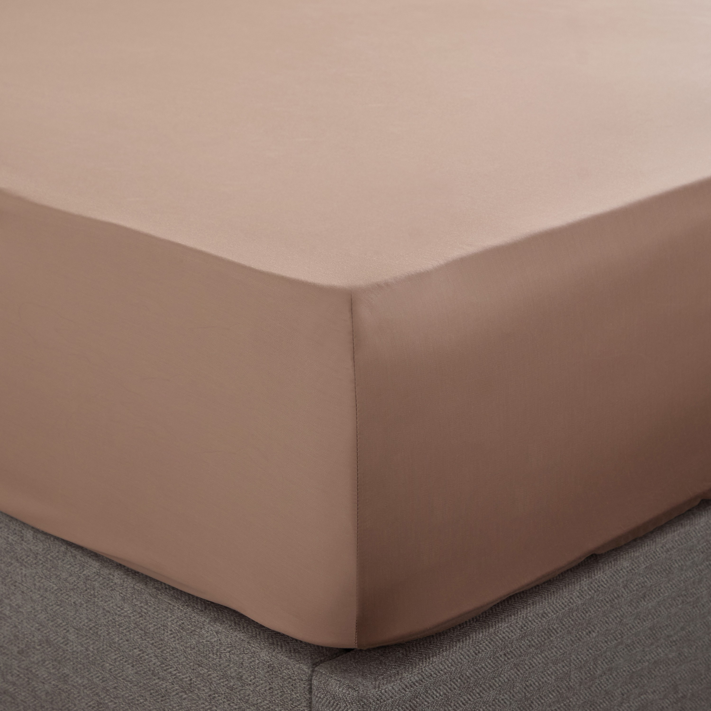 Terra Bamboo Sateen Weave 300 Thread 4-Piece Full Fitted and Flat Sheet Set - 120x200 cm-household-bedding-sheetsandpillowcases-flatsheets-image-5