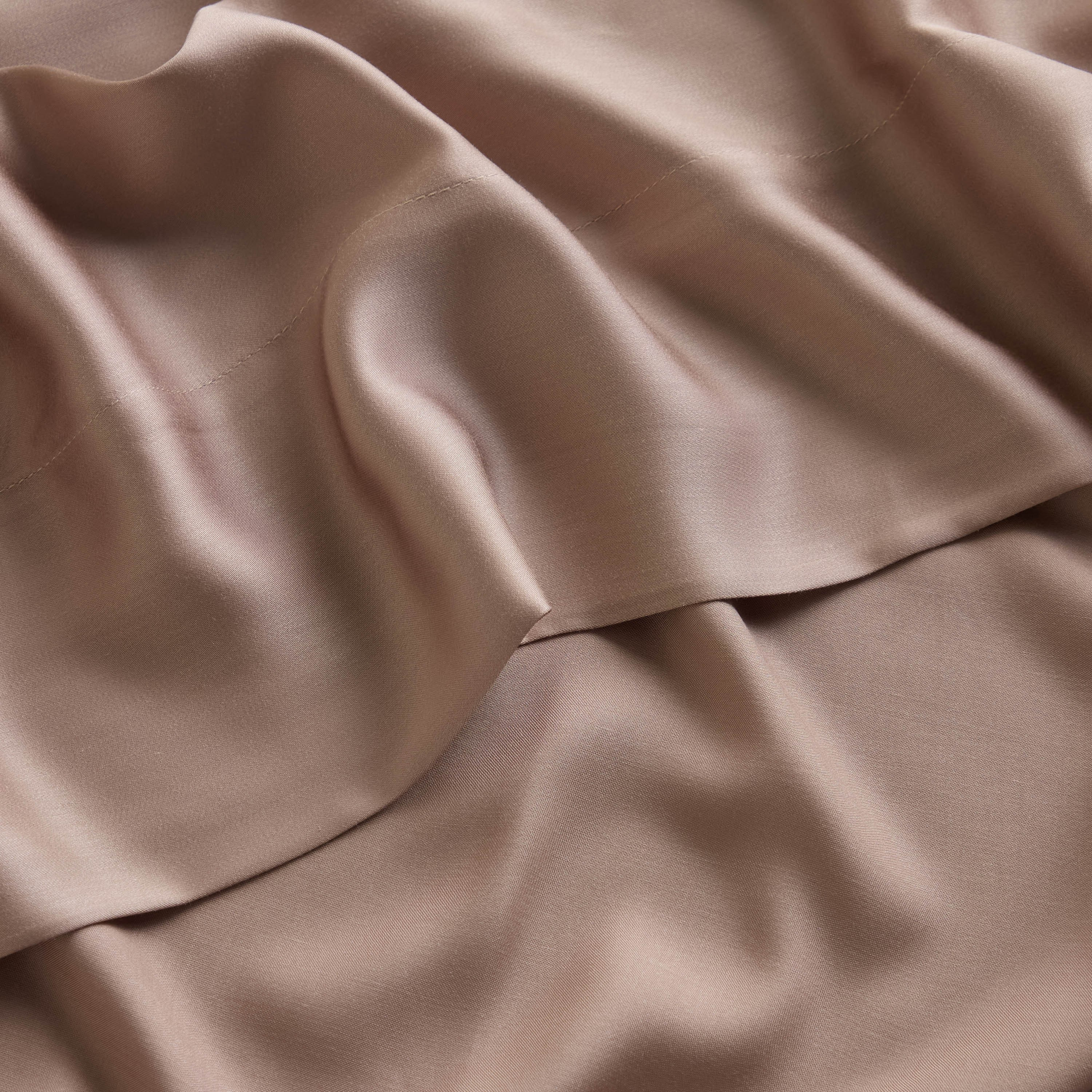 Terra Bamboo Sateen Weave 300 Thread 4-Piece Super King Fitted and Flat Sheet Set - 200x205 cm-household-bedding-sheetsandpillowcases-flatsheets-image-4