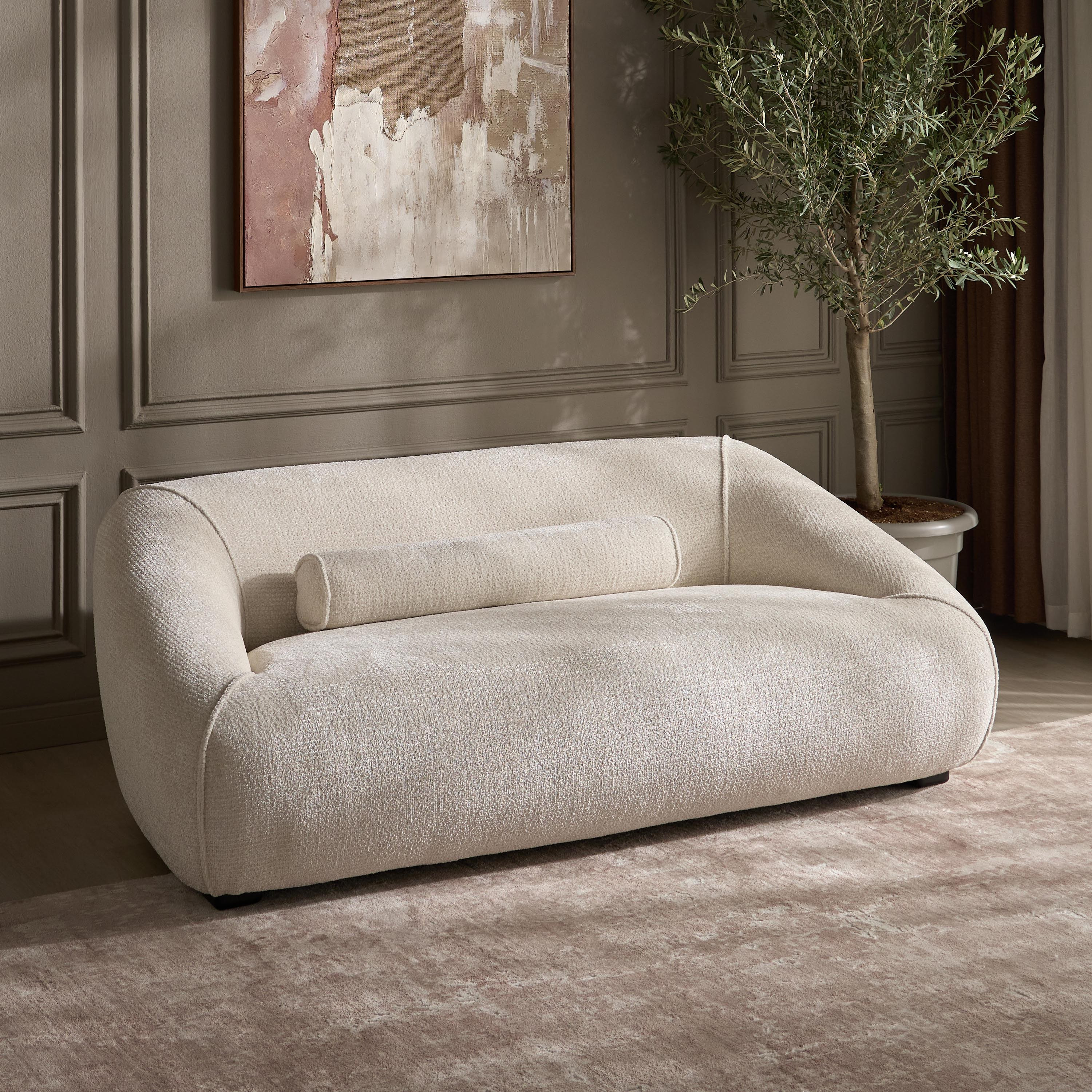 Durham 2-Seater Fabric Sofa