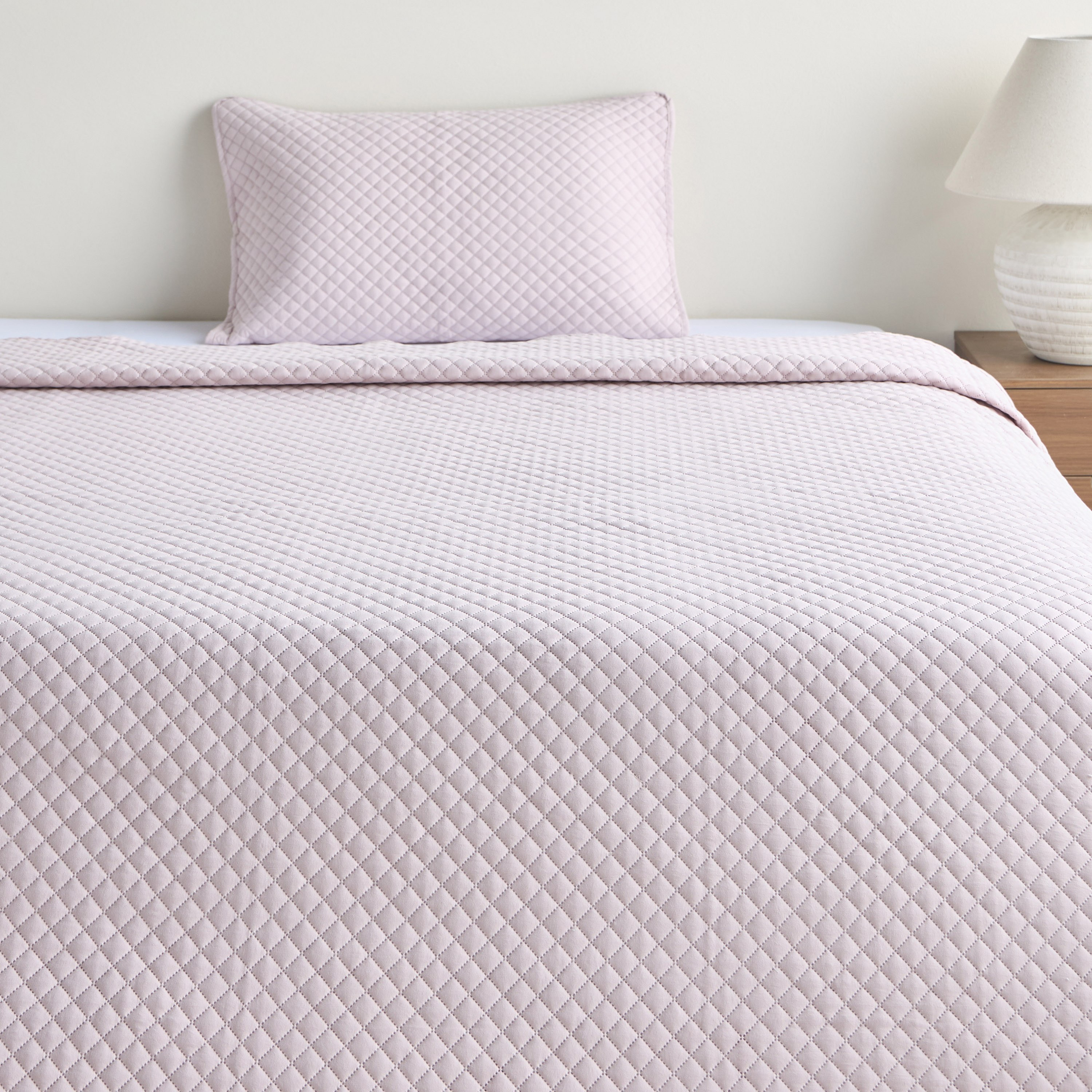 Marla Washed Quilted 2-Piece Full Bedspread Set - 160x240 cm-household-bedding-comfortersandbedspreads-bedspreads-image-2
