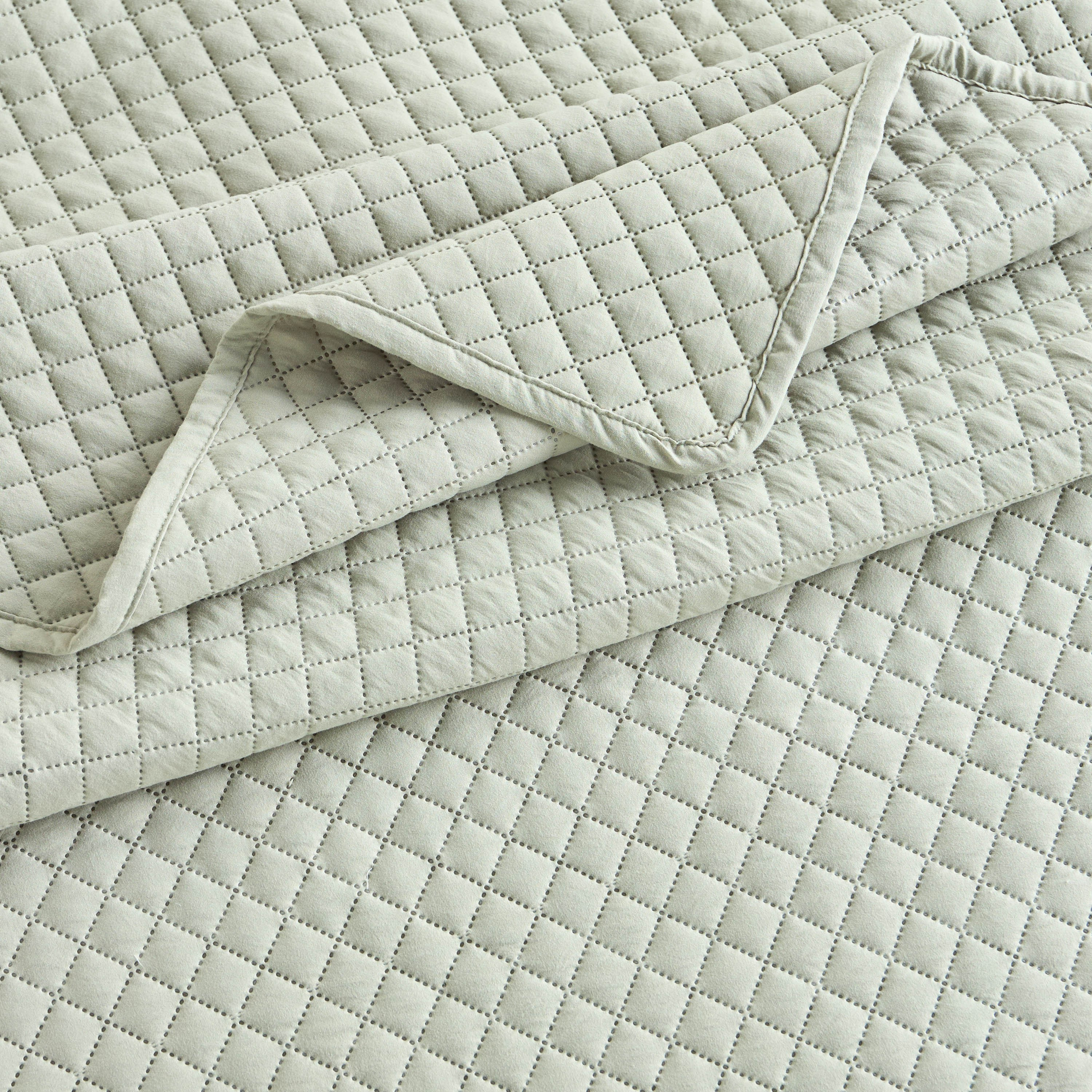 Marla Washed Quilted 2-Piece Full Bedspread Set - 160x240 cm-household-bedding-comfortersandbedspreads-bedspreads-image-4