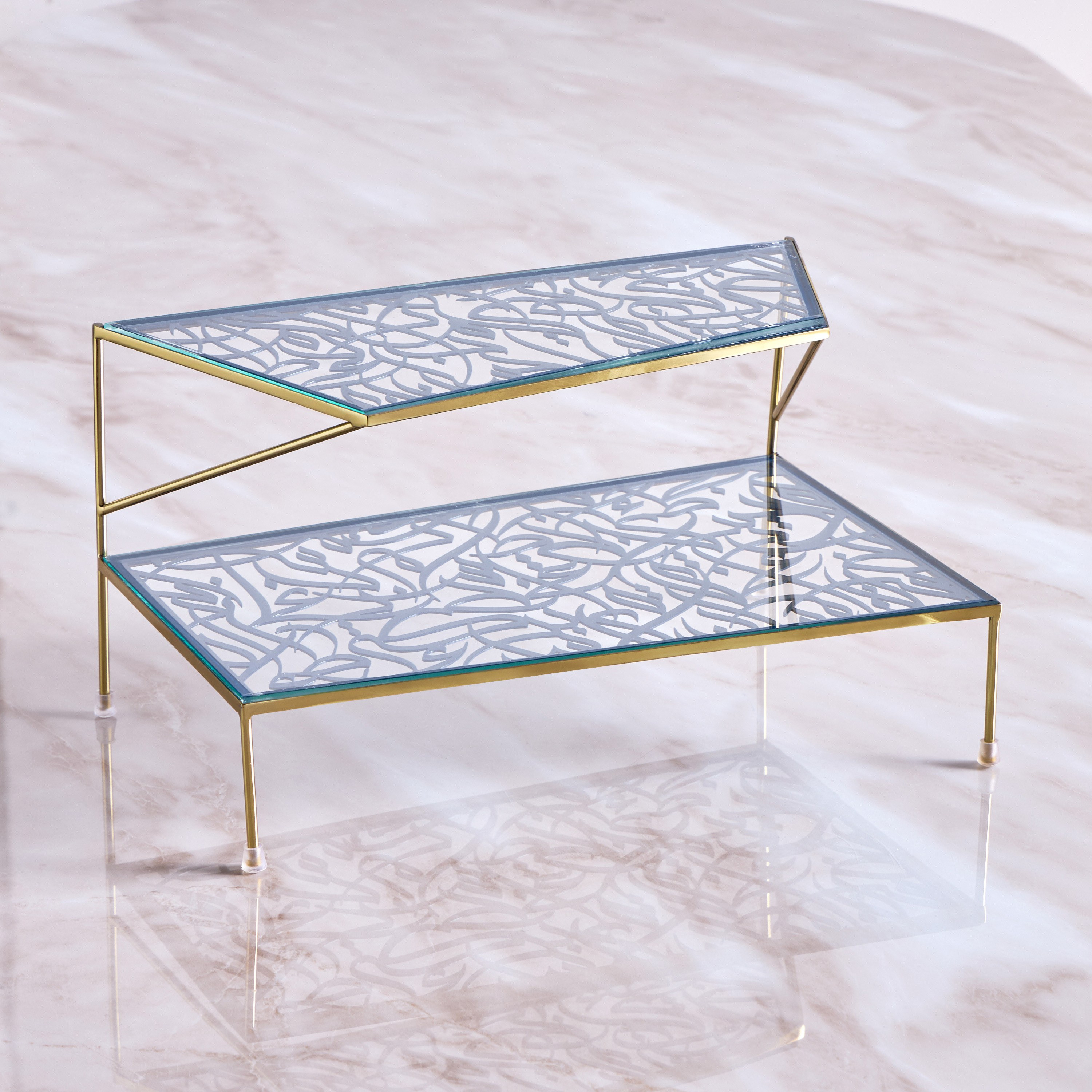 Diaa Allam-Ehsan 2-Tier Metal Stand-household-kitchen-kitchenorganising-countertoporganising-image-1