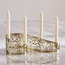 Diaa Allam-Ehsan Stainless Steel Taper Candleholder - 10 cm-household-decor-candleholdersandlanterns-image-1