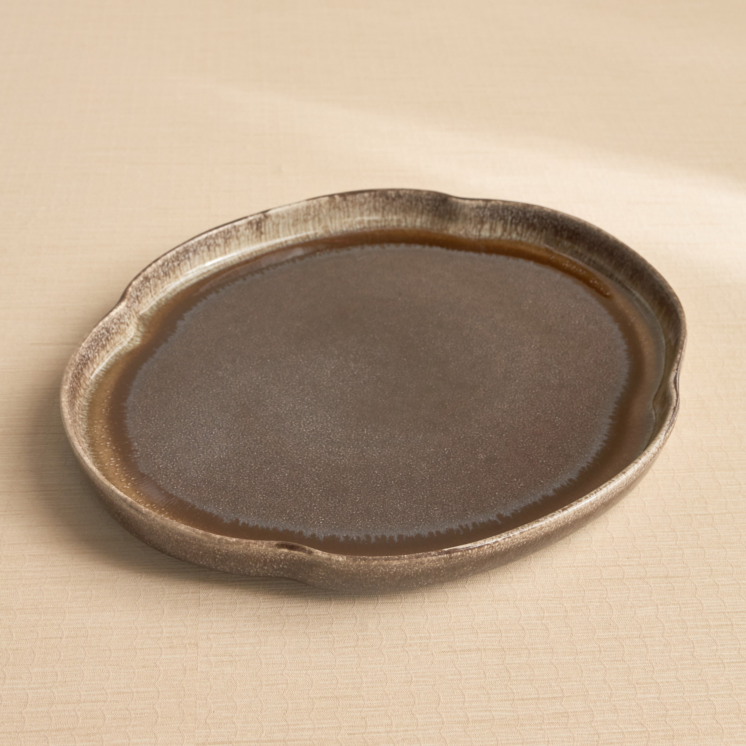 Olivia Ceramic Serving Platter - 34 cm-household-dining-serveware-servingplatters-image-1