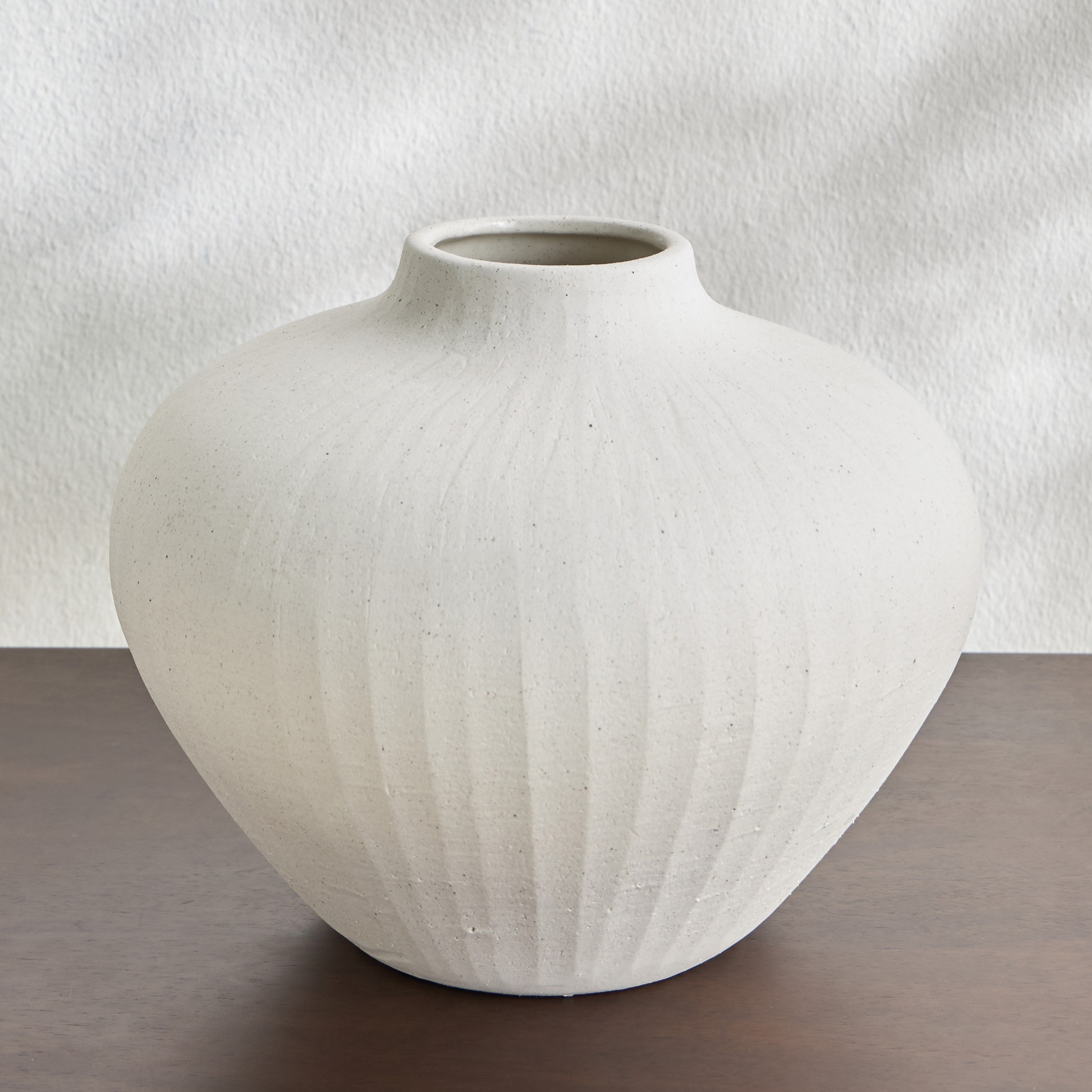 Liora Ceramic Vase - 19 cm-household-decor-vasesandbowls-image-1