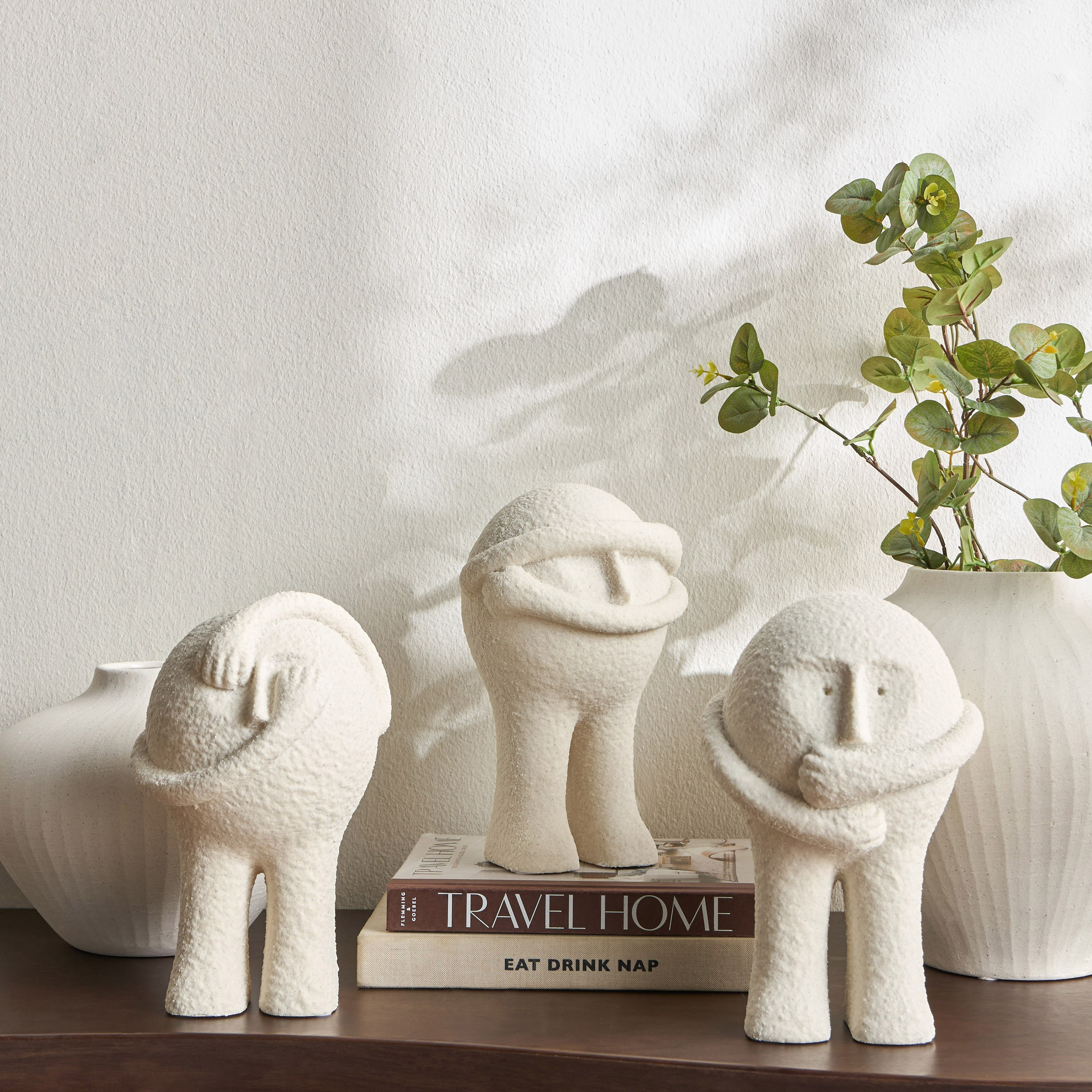 Liora Ceramic Vase - 19 cm-household-decor-vasesandbowls-image-3