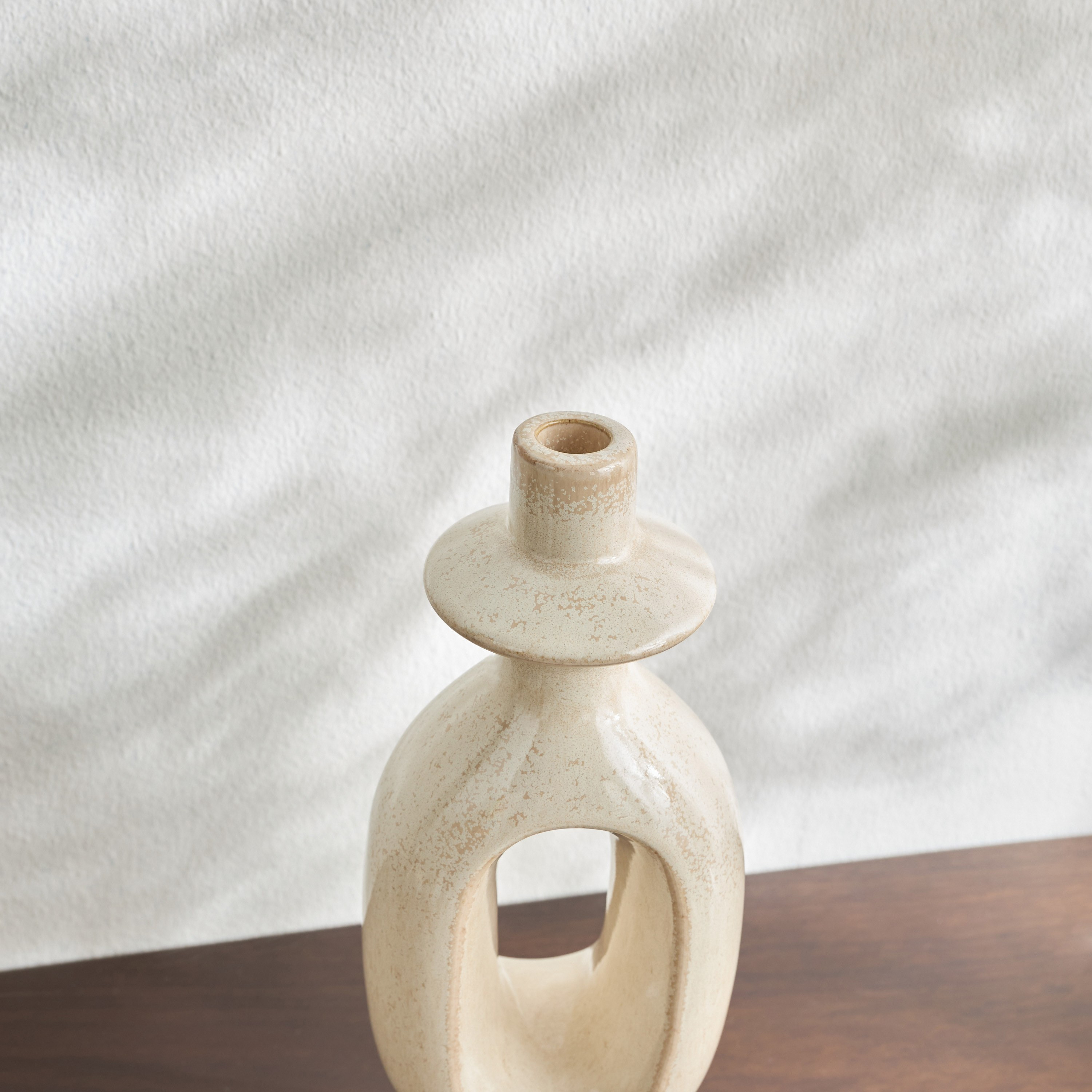 Liora Glazed Loop Taper Candleholder - 40 cm-household-decor-candleholdersandlanterns-image-3