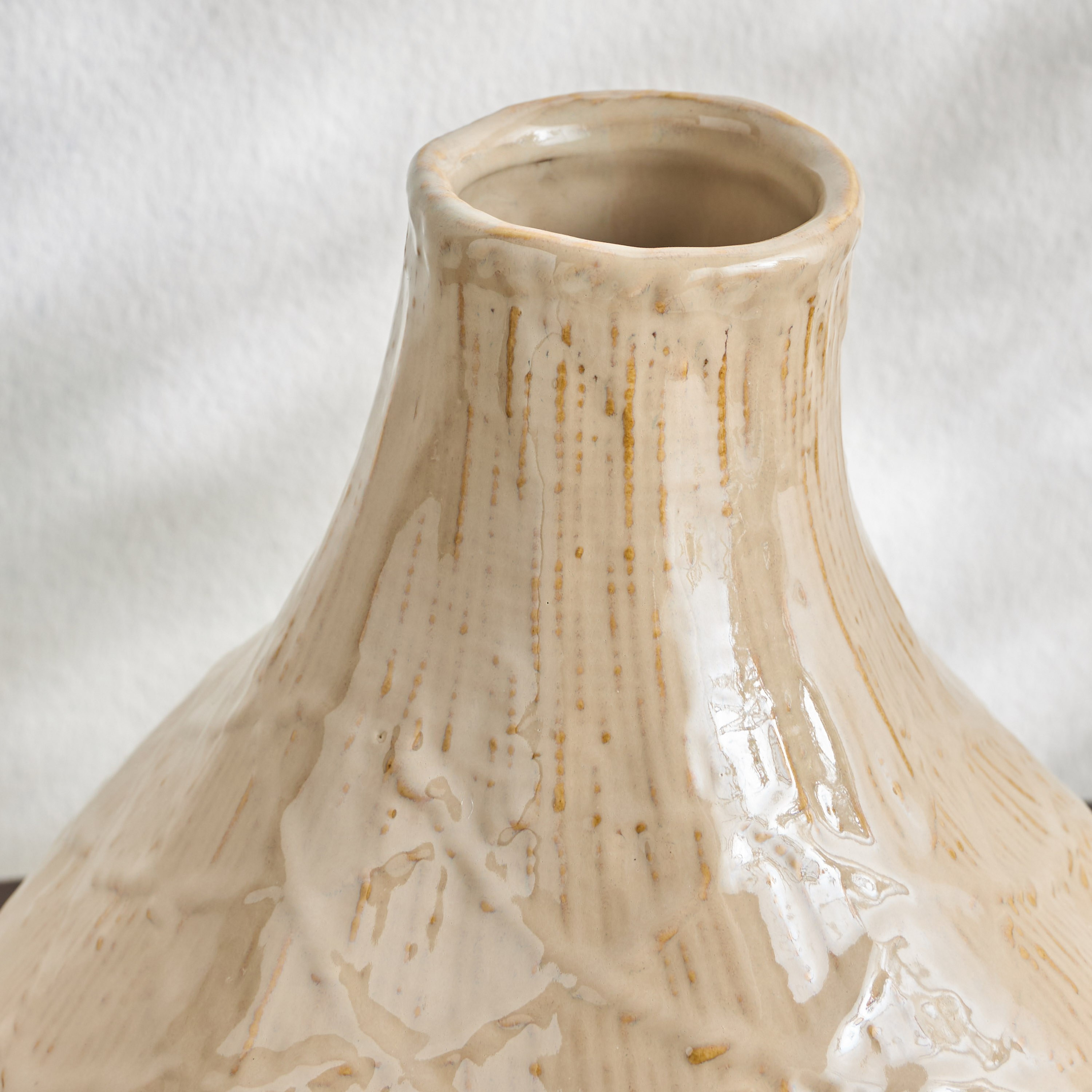 Fany Ceramic Vase - 29 cm-household-decor-vasesandbowls-image-2